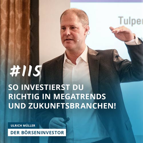 #115 So investierst Du richtig in Megatrends und Zukunftsbranchen! episode artwork