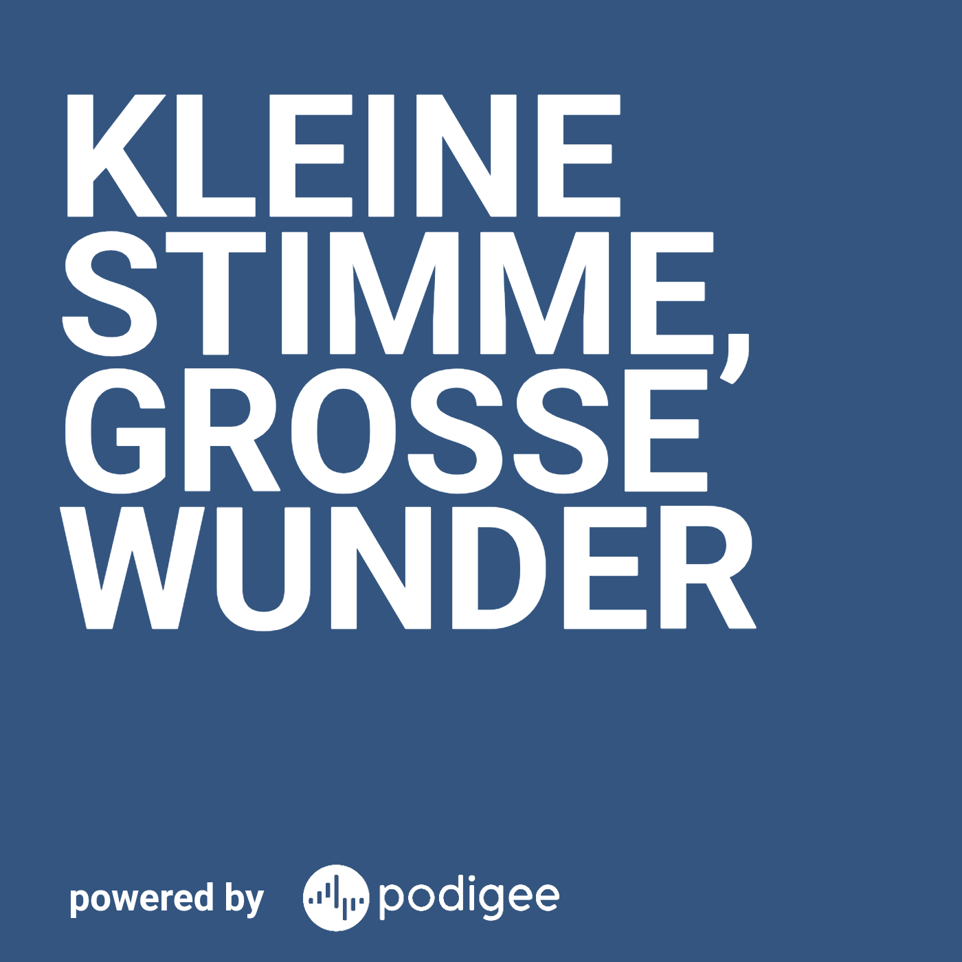 Kleine Stimme, große Wunder podcast artwork