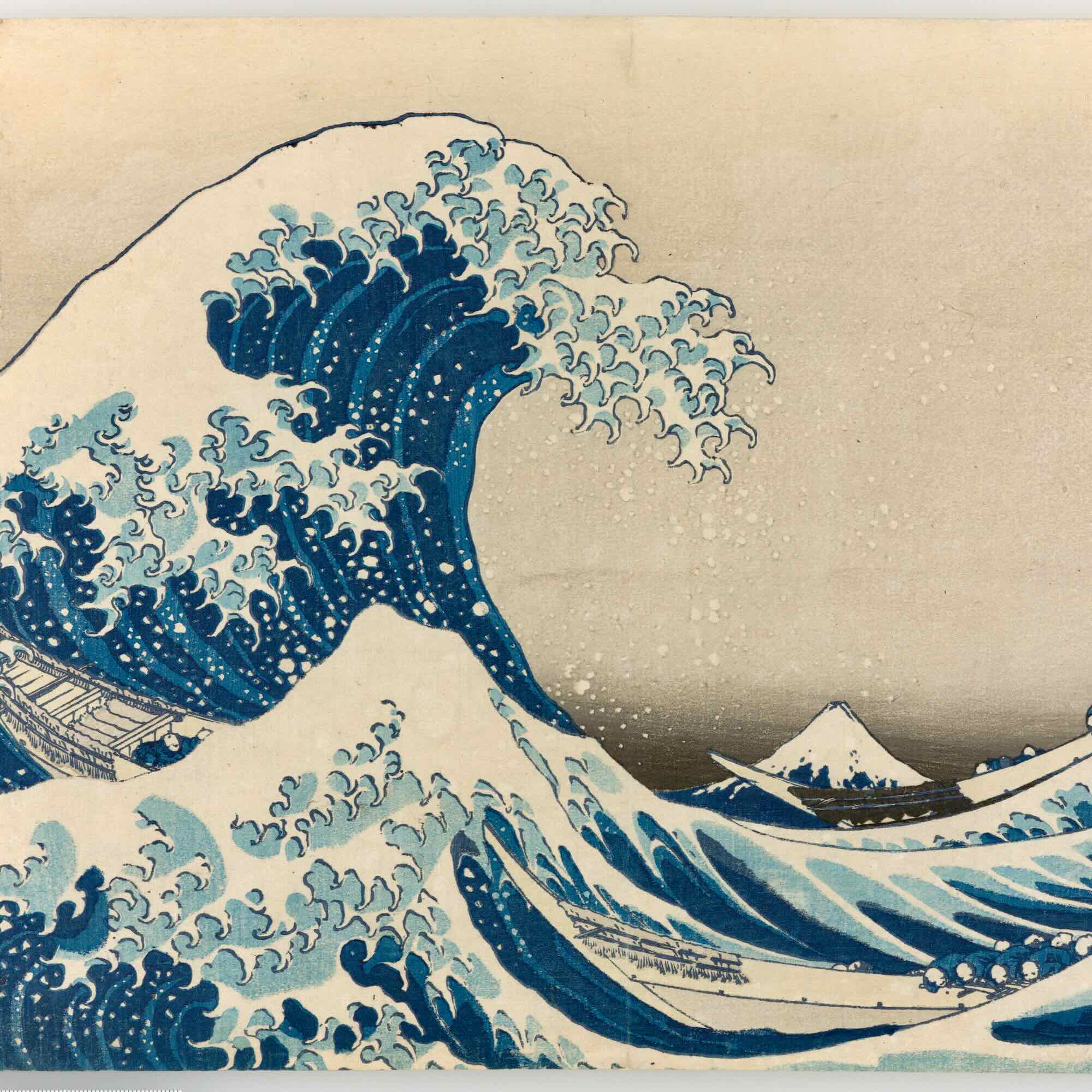 Eine globale Ikone der Kunst: Die große Welle
