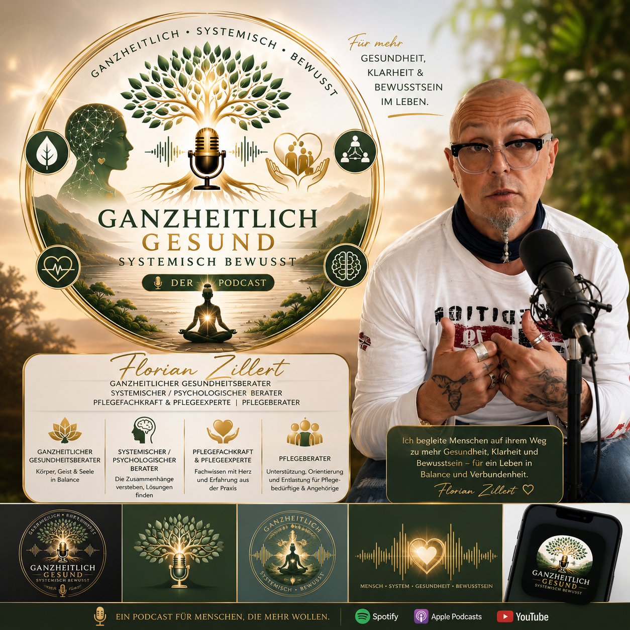 Ganzheitlich gesund und Systemisch bewusst podcast artwork