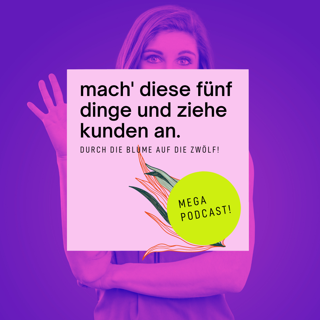 Durch die Blume auf die Zwölf!