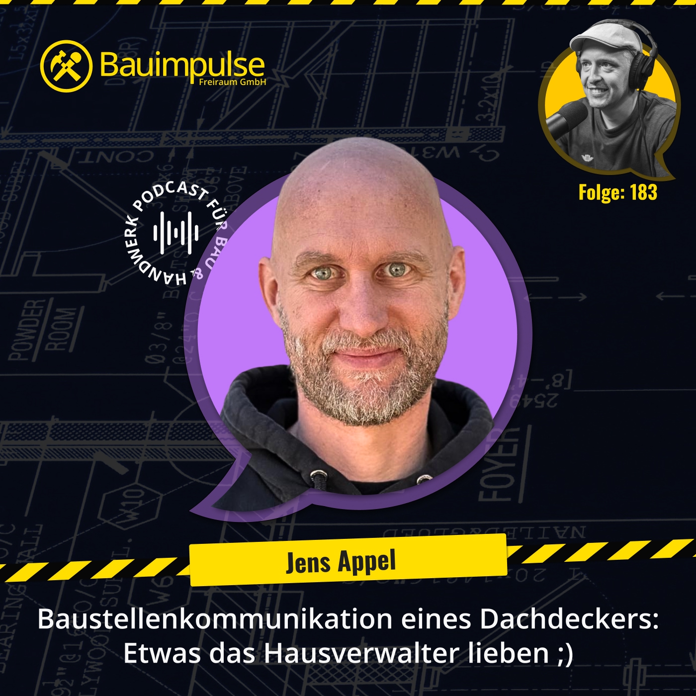 Baustellenkommunikation eines Dachdeckers: Etwas das Hausverwalter lieben ;) episode artwork