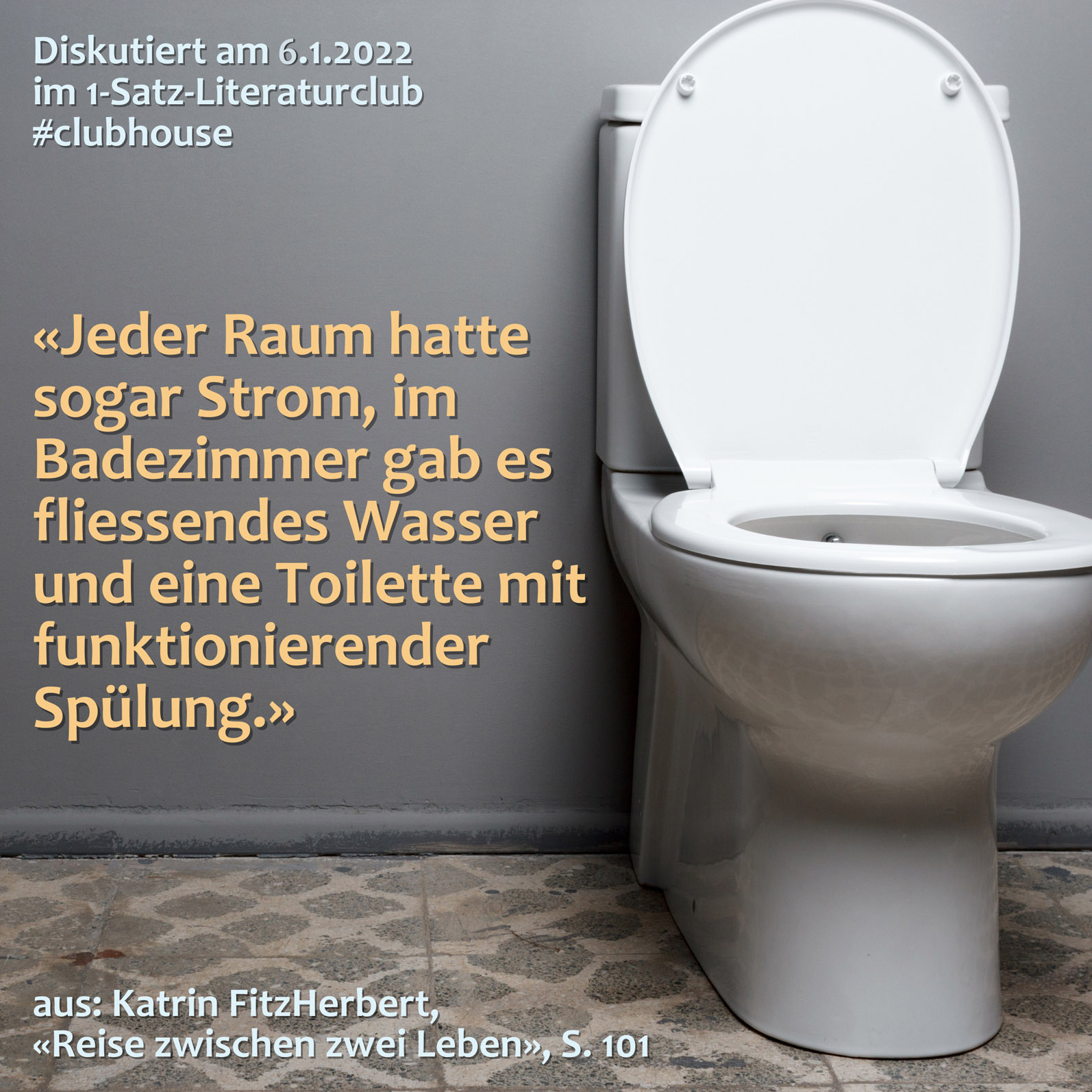 1-Satz-Literaturclub (1SLC)