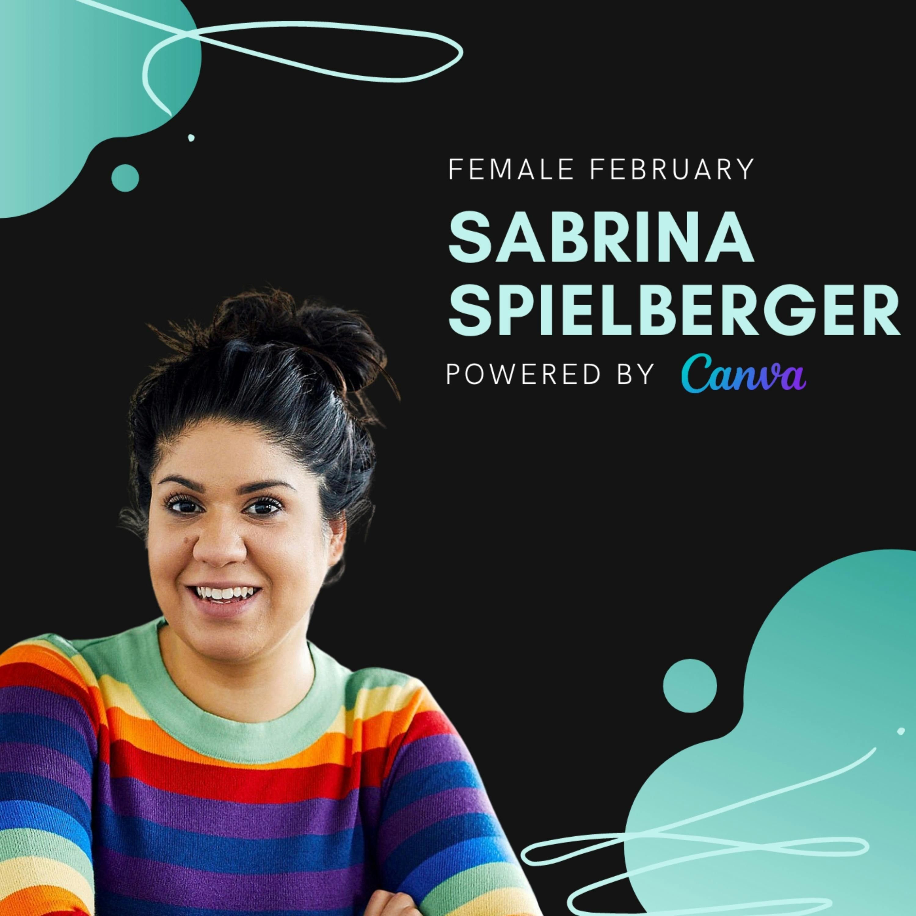 Sabrina Spielberger, digidip | Female February episode artwork
