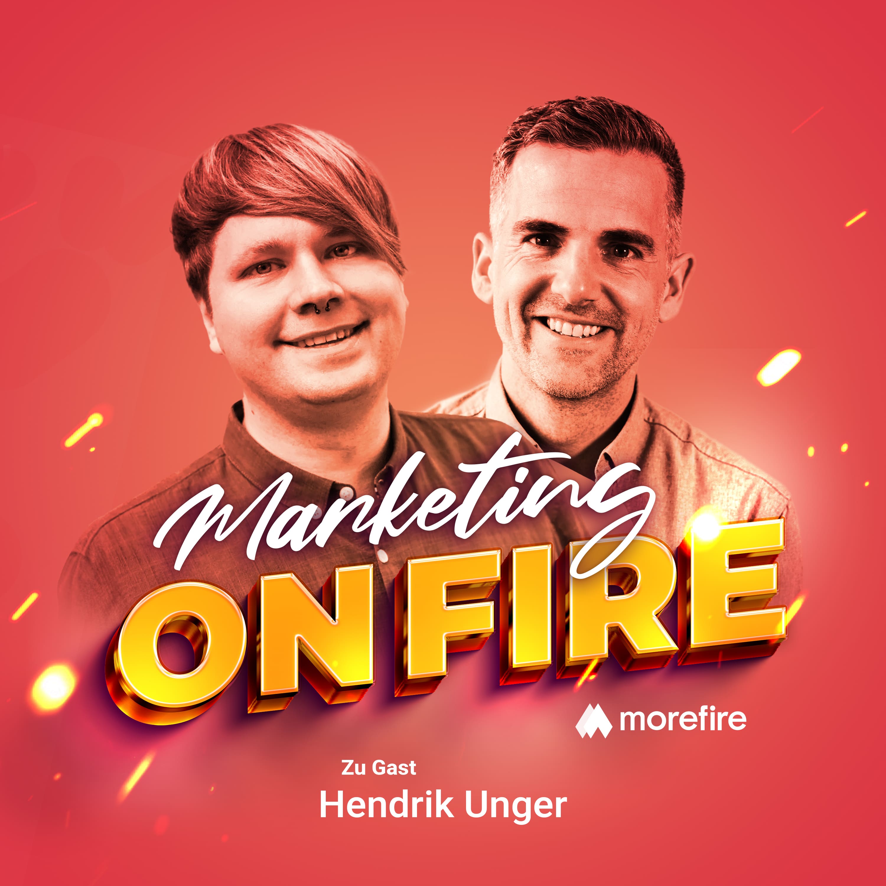 Erfolgreich auf YouTube, TikTok & Co. - Die Geheimnisse der besten Video-Creator | Marketing on fire #279 episode artwork
