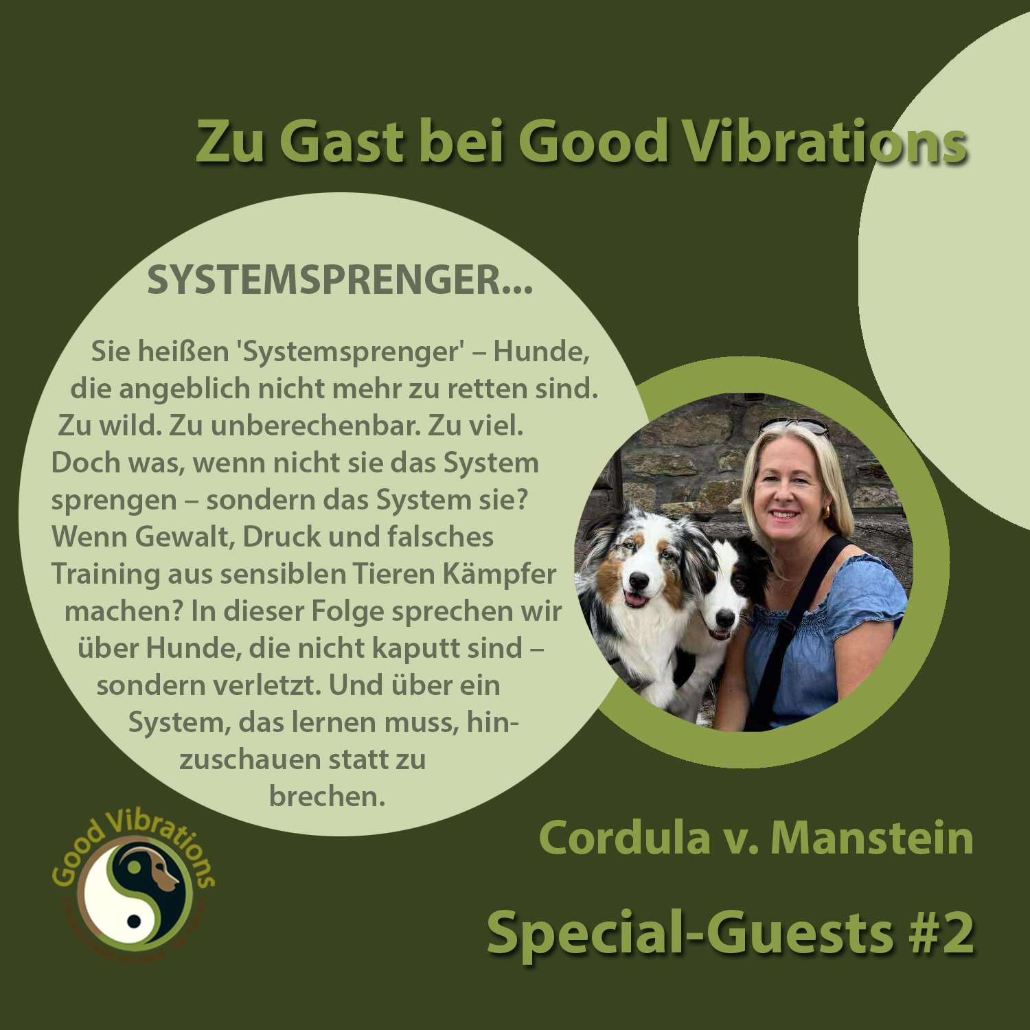 Good Vibrations. Entspannt leben mit Hunden. Der Podcast.