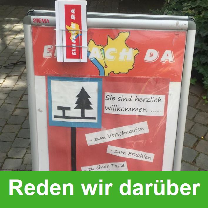 „Einfach da“