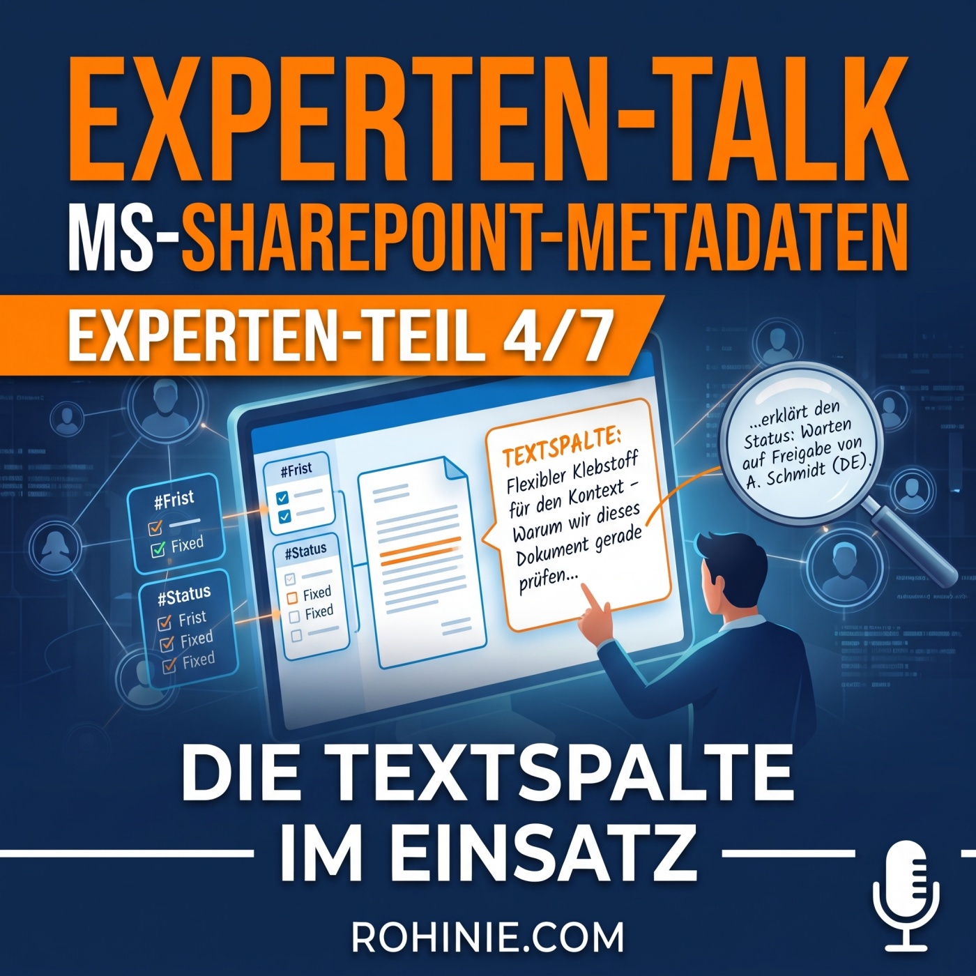 Experten-Talk: MS-SharePoint-Metadaten Teil 4/7: Die Textspalte im Einsatz episode artwork