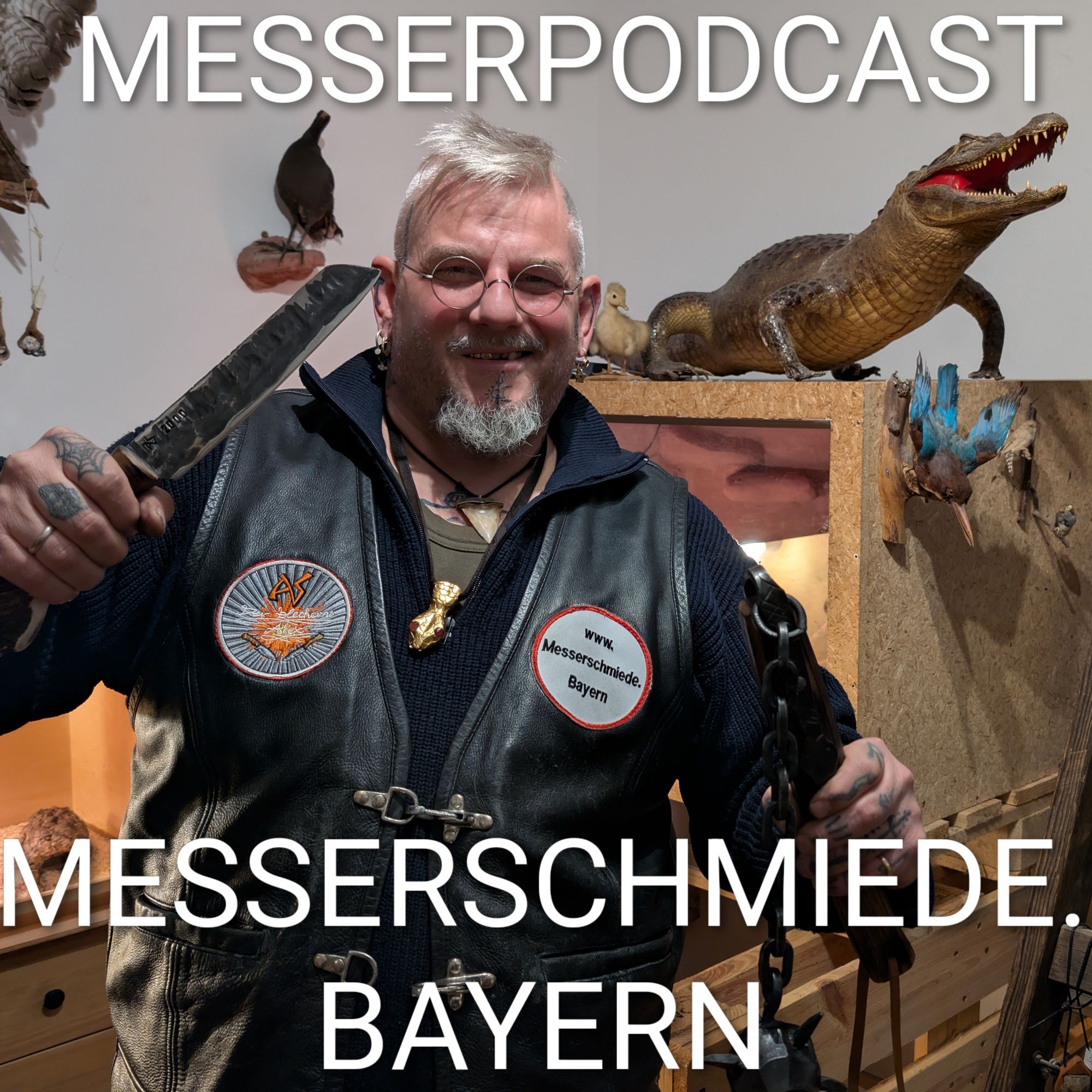 Der Blecherne Alex, ein Leben am Amboss. Der Messerschmied aus dem Allgäu. Der Messer Podcast