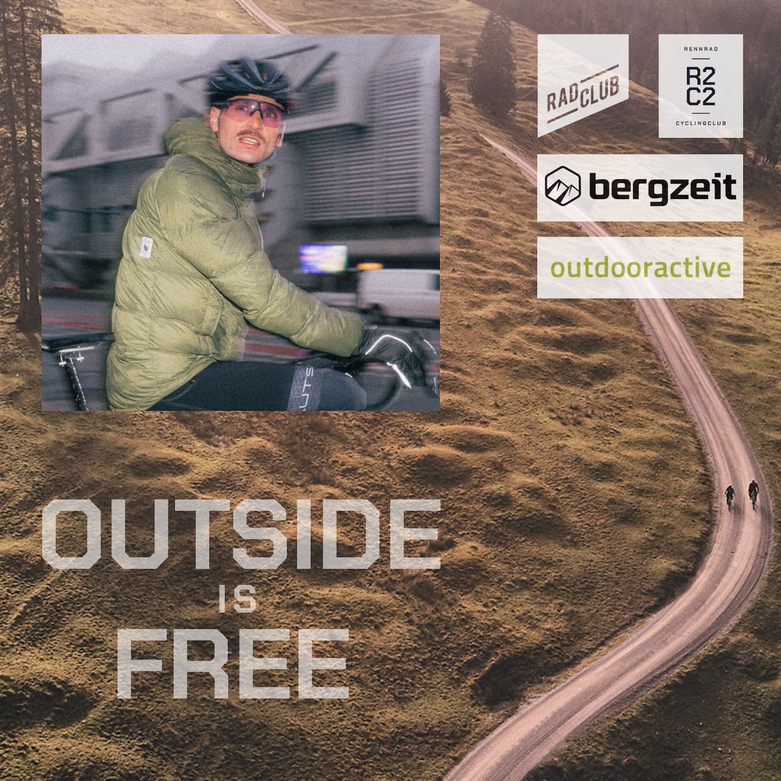 Outside is free