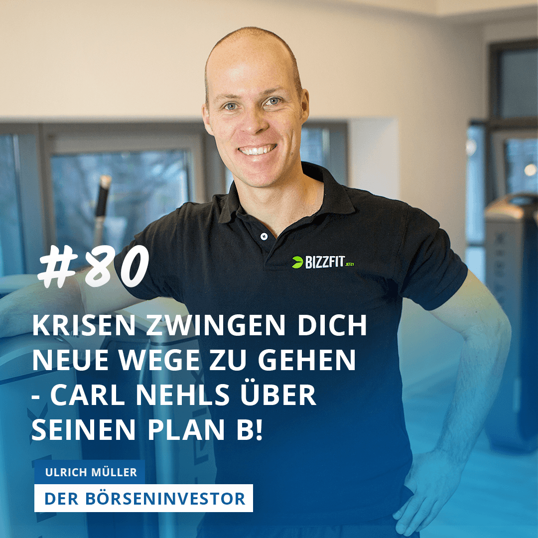 #80 Krisen zwingen Dich neue Wege zu gehen - Fitnesstrainer Carl Nehls über seinen Plan B! episode artwork