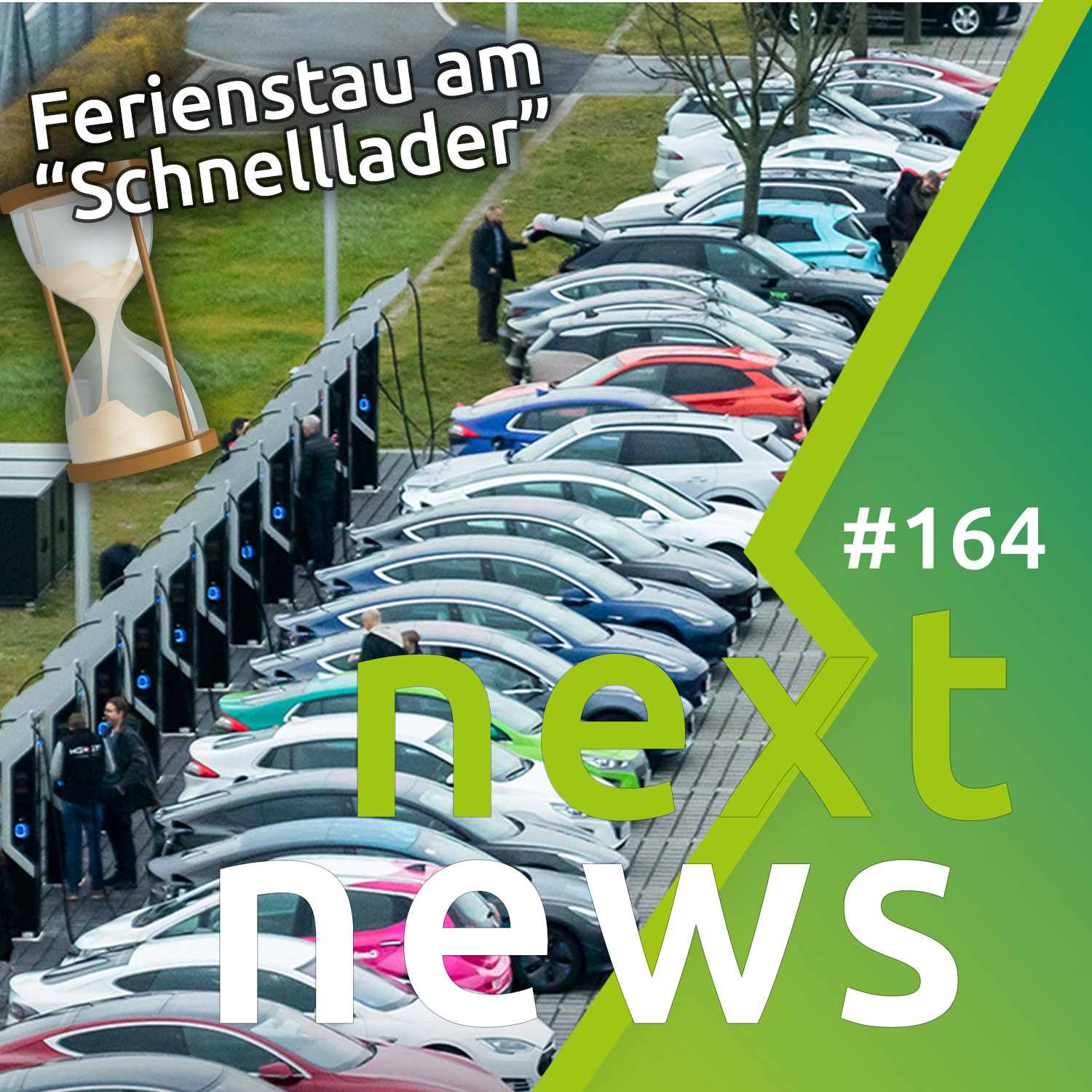 nextnews #164 - Stau an Ladestationen, Supercharger für Alle, Tesla Quartalszahlen, IONIQ 5, Audi Q4 etron episode artwork