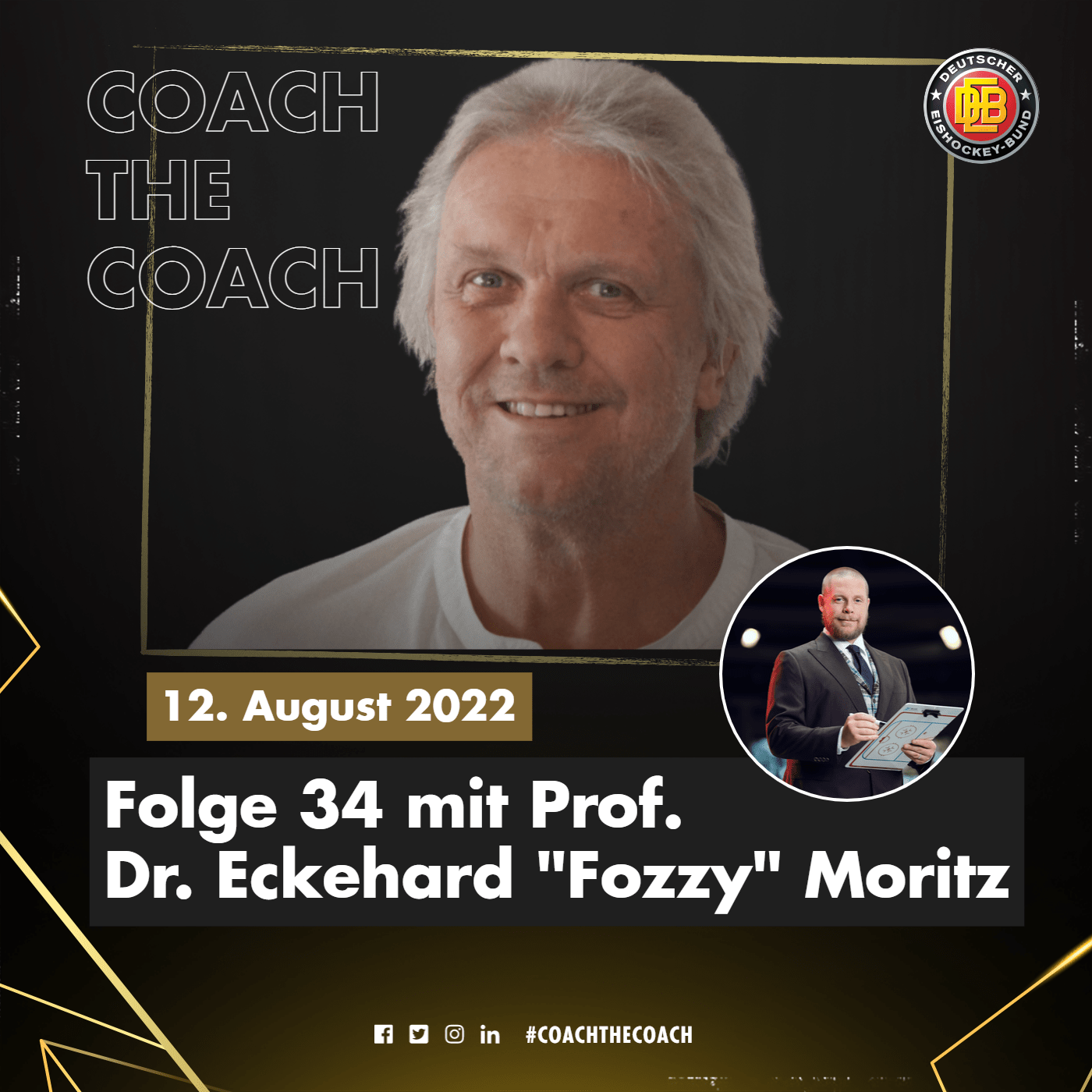 DEB Eishockey-Trainerausbildung I COACH THE COACH Podcast
