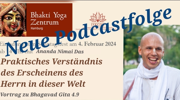 Praktisches Verständnis des Erscheinens des Herrn in dieser Welt – Vortrag zu Bhagavad Gita 4.9 von Ananda Nimai Das episode artwork