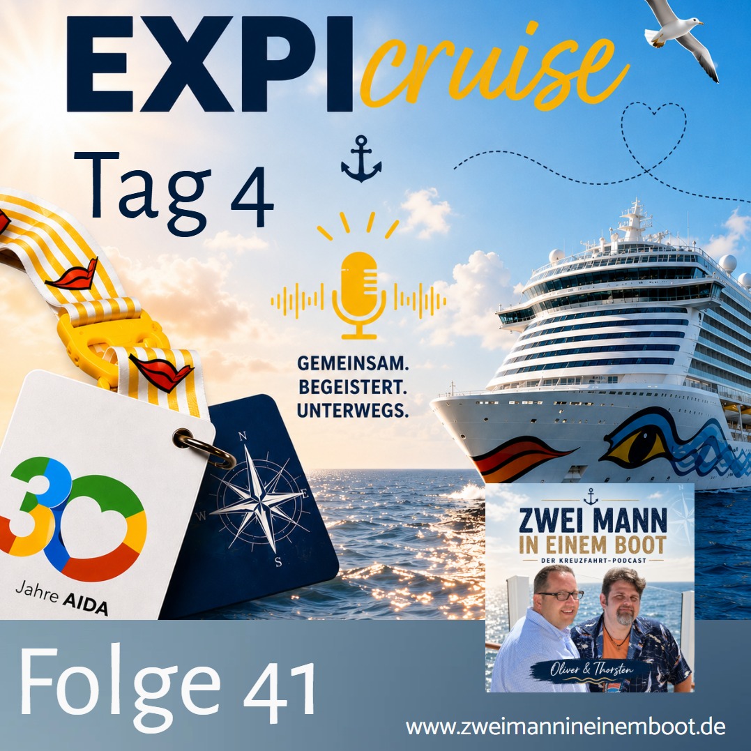 Folge 41 - 30 Jahre Aida Expi Cruise Tag 4 episode artwork