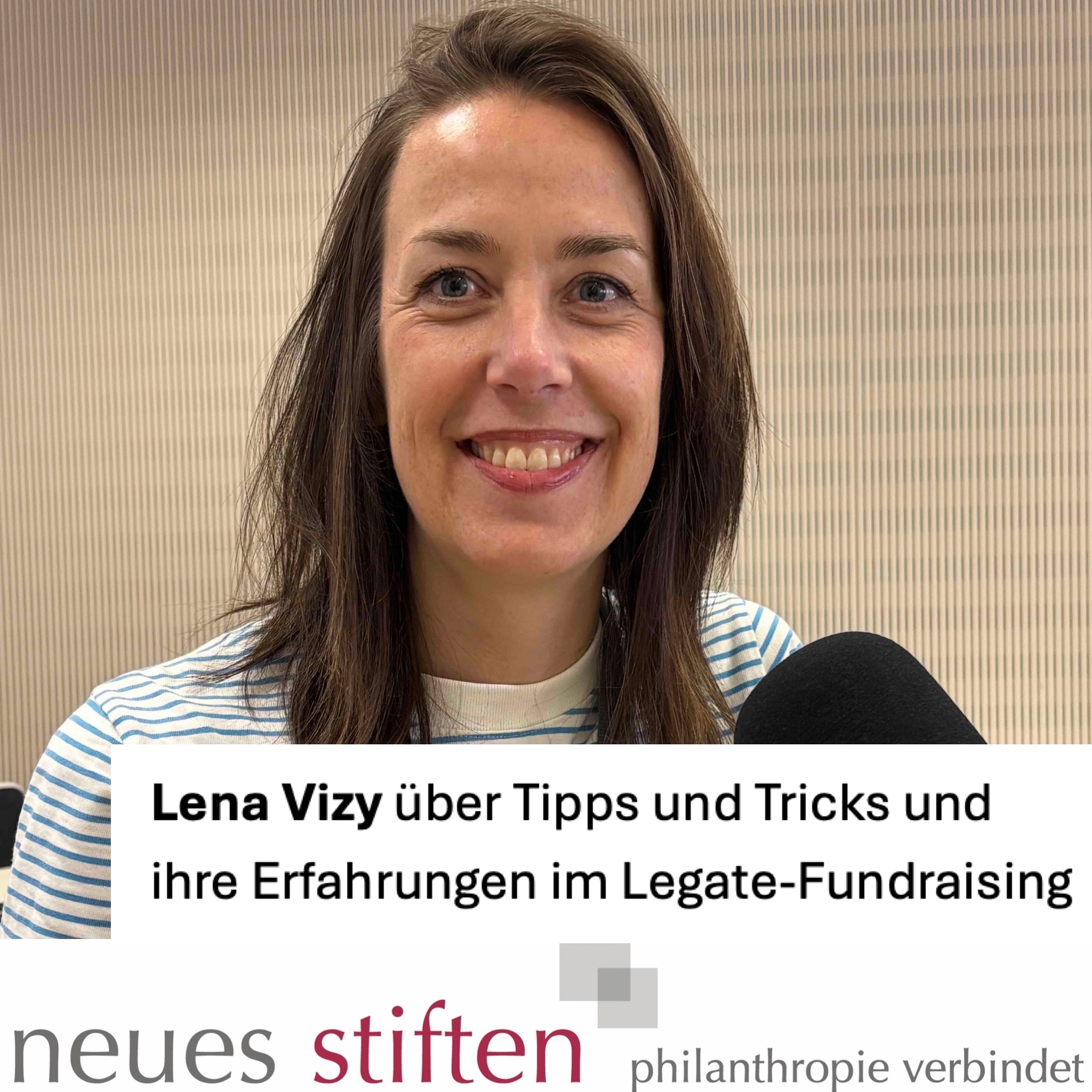 Lena Vizy über Tricks und Tipps und Erfahrungen im Erbschafts Fundraising episode artwork