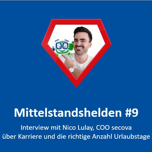 #9 Interview mit Nico Lulay, COO secova, U.a. über Karriere und die richtige Anzahl Urlaubstage episode artwork