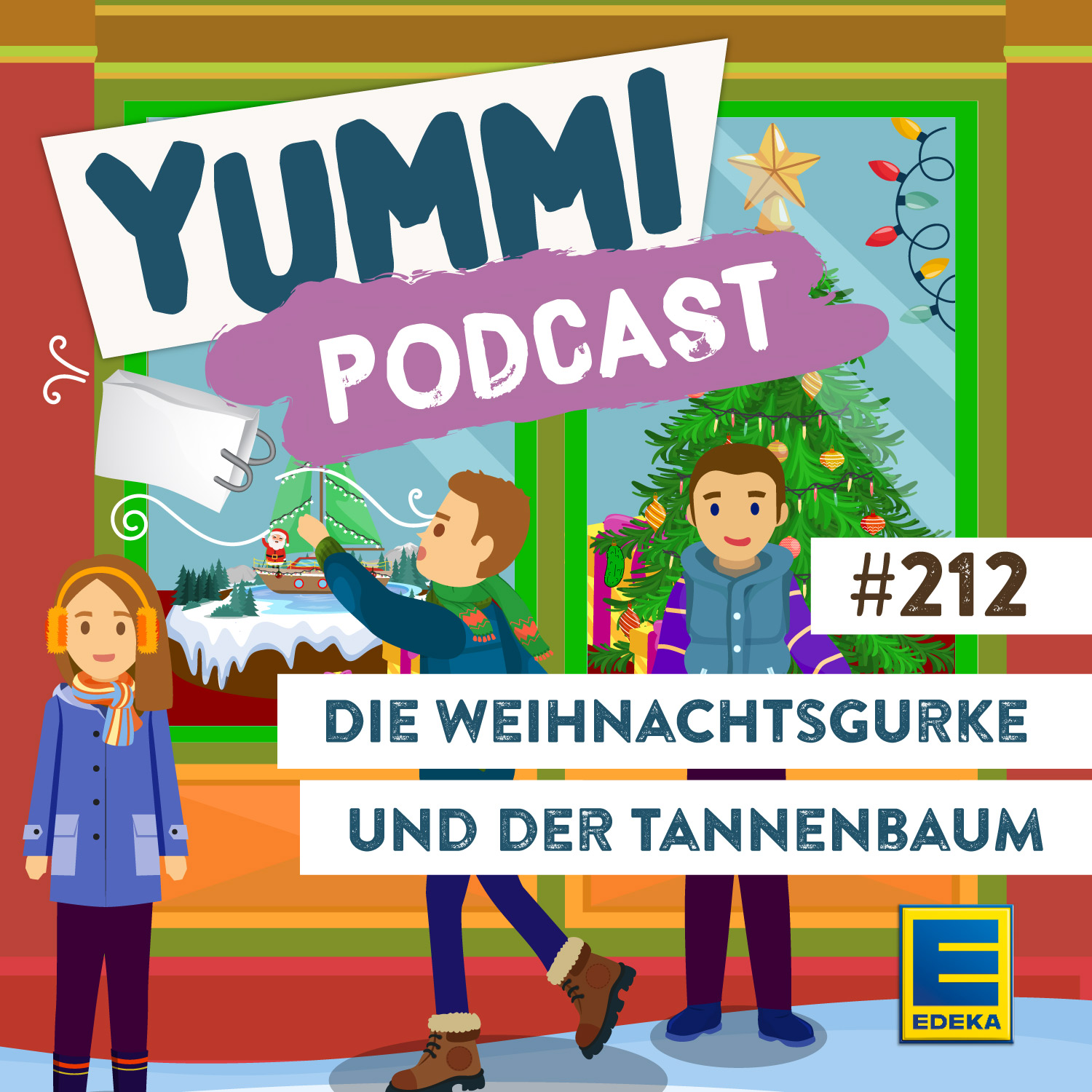 Die Weihnachtsgurke und der Tannenbaum