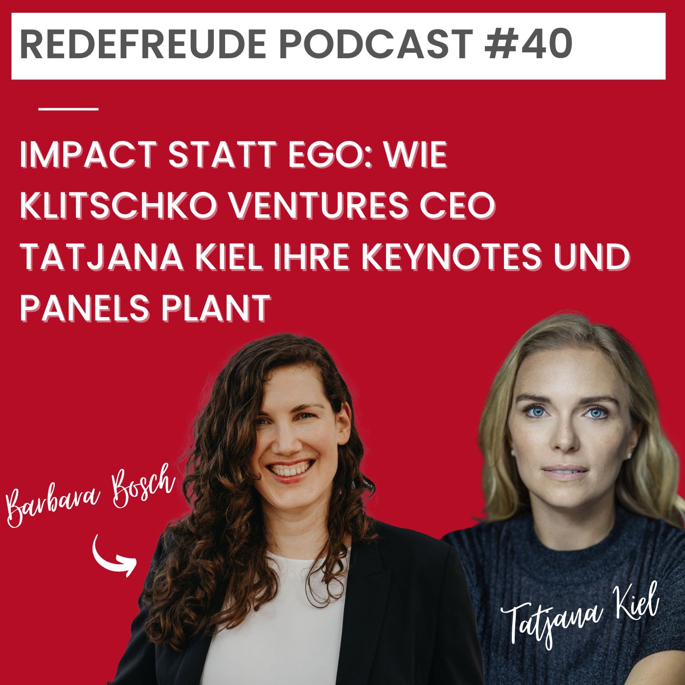 Impact statt Ego: Wie Klitschko Ventures CEO Tatjana Kiel ihre Keynotes und Panels plant