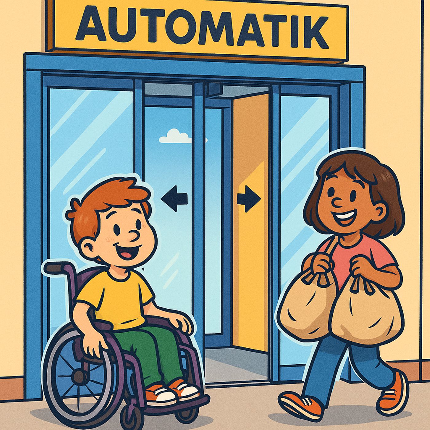 Bauen ohne Barrieren - für Kinder erklärt