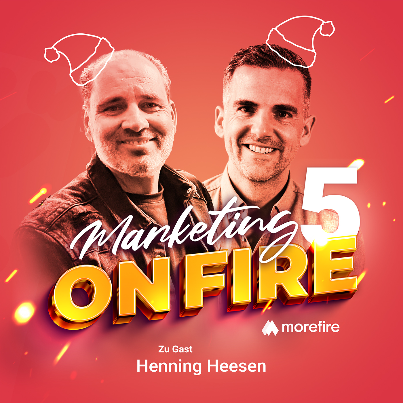 #5 4 einfache Fragen für mehr Cross-Selling und bessere Kundenbindung - Henning Heesen | Marketing on Fire episode artwork