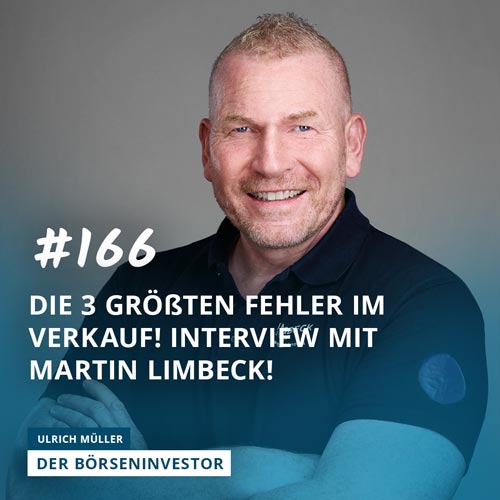 #166 Die 3 größten Fehler im Verkauf! Interview mit Martin Limbeck! episode artwork