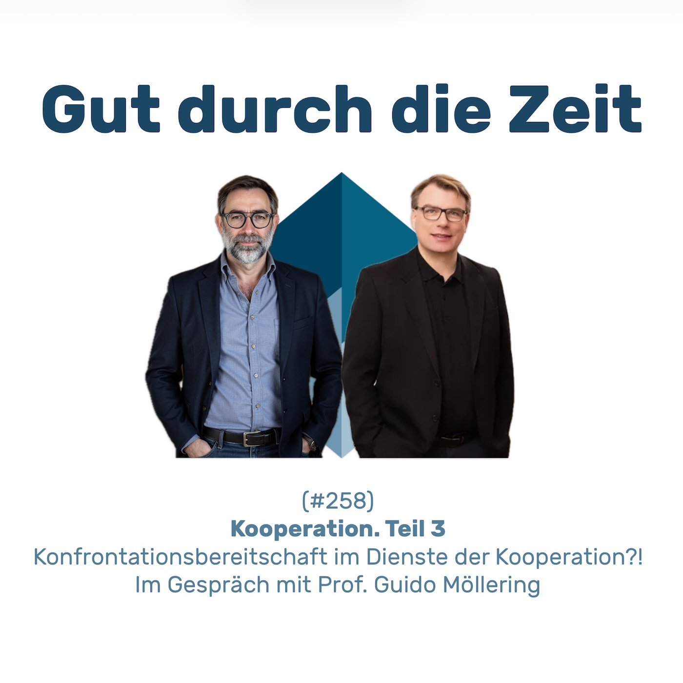 Gut durch die Zeit. Der Podcast rund um Mediation, Konflikt-Coaching und Organisationsberatung.