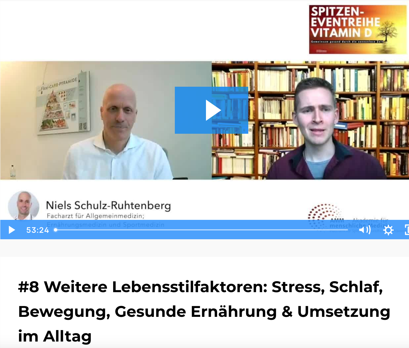 Ernährungsmedizin Podcast von Niels Schulz-Ruhtenberg