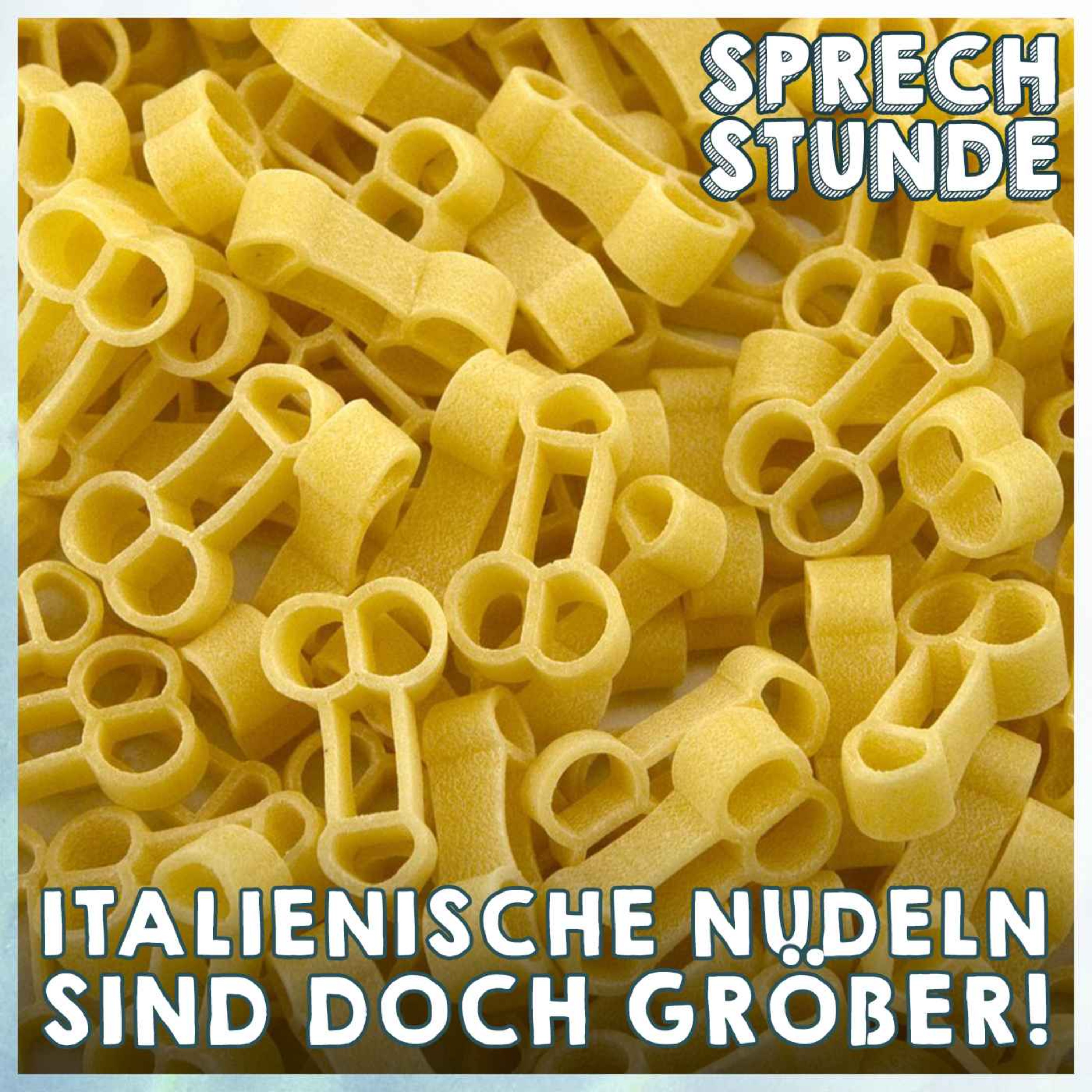 Italienische Nudeln sind DOCH größer!