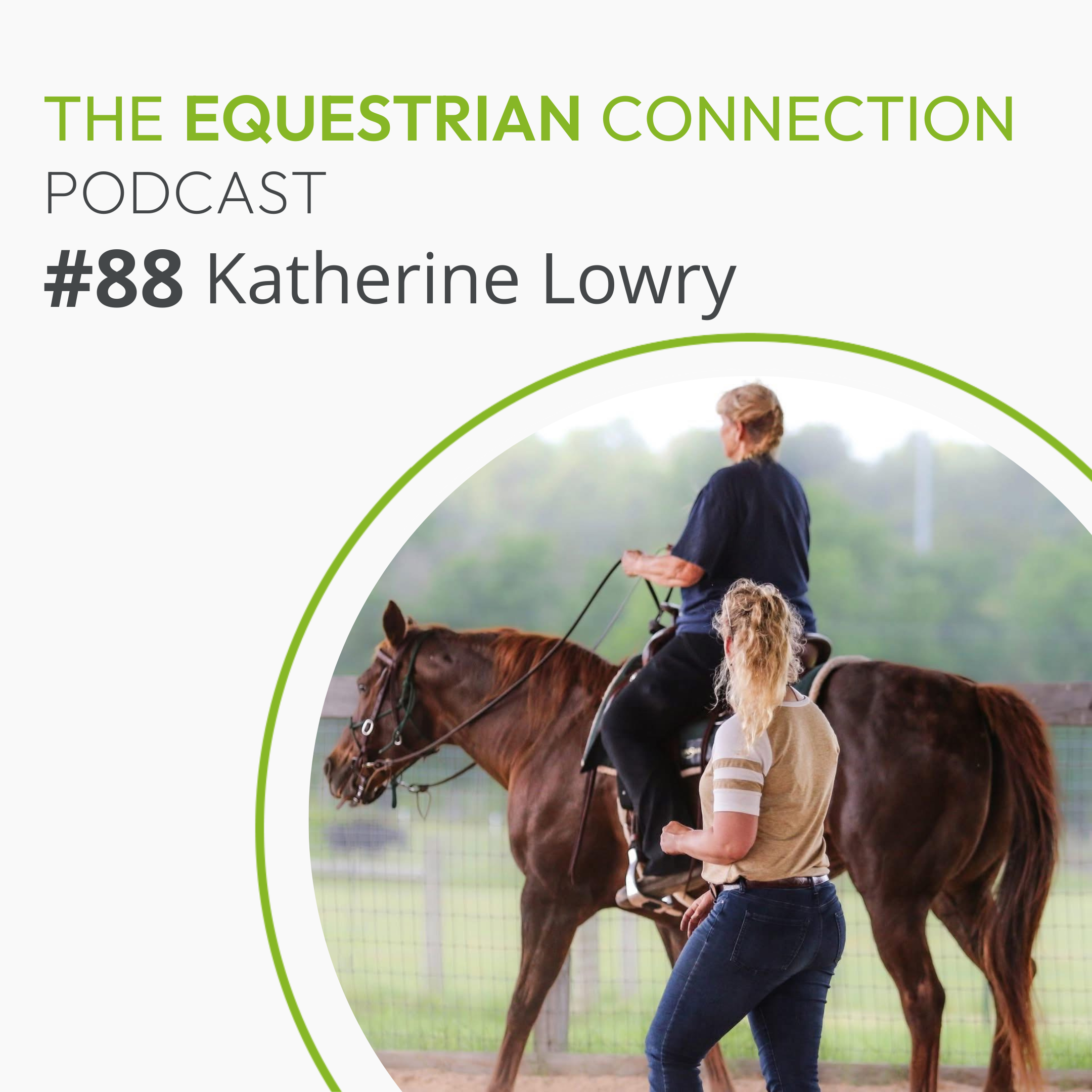 #88 The Impact of the Rider’s Posture and Biomechanics with Katherine Lowry episode artwork