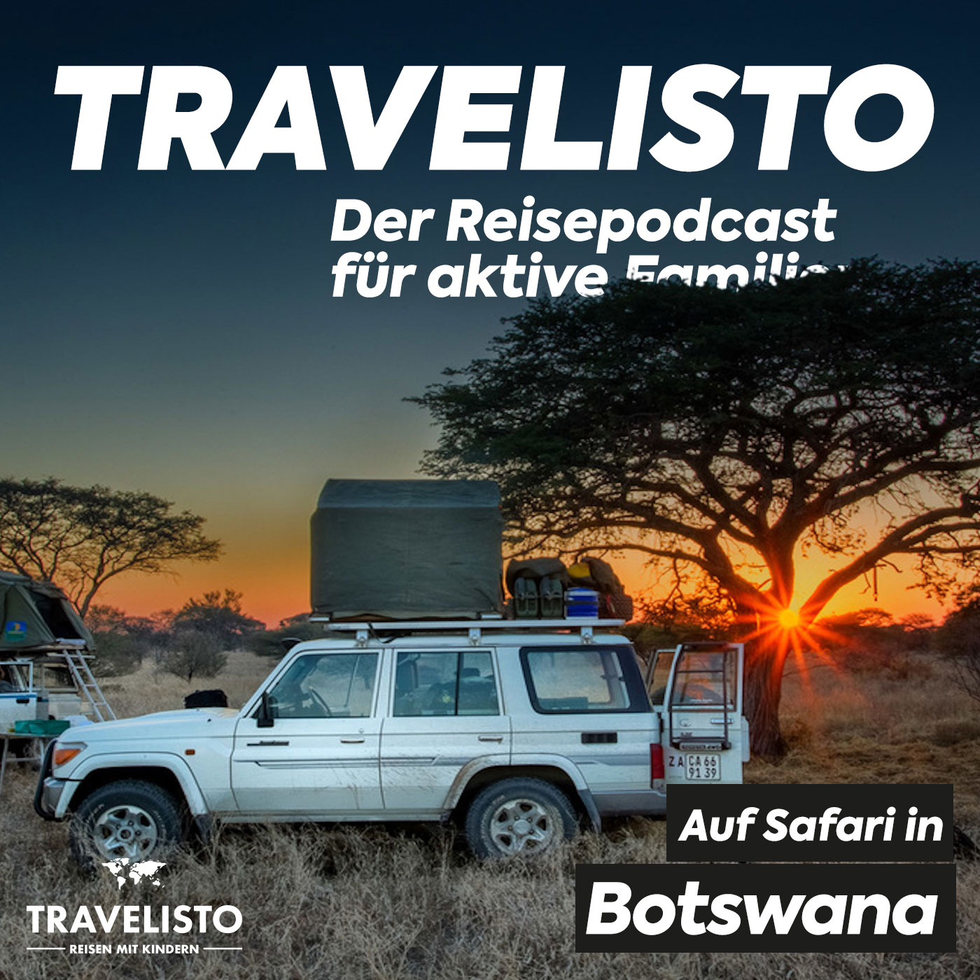 Travelisto - Der Reise-Podcast für aktive Familien - Reisen mit Kindern mit Jenny und Andi