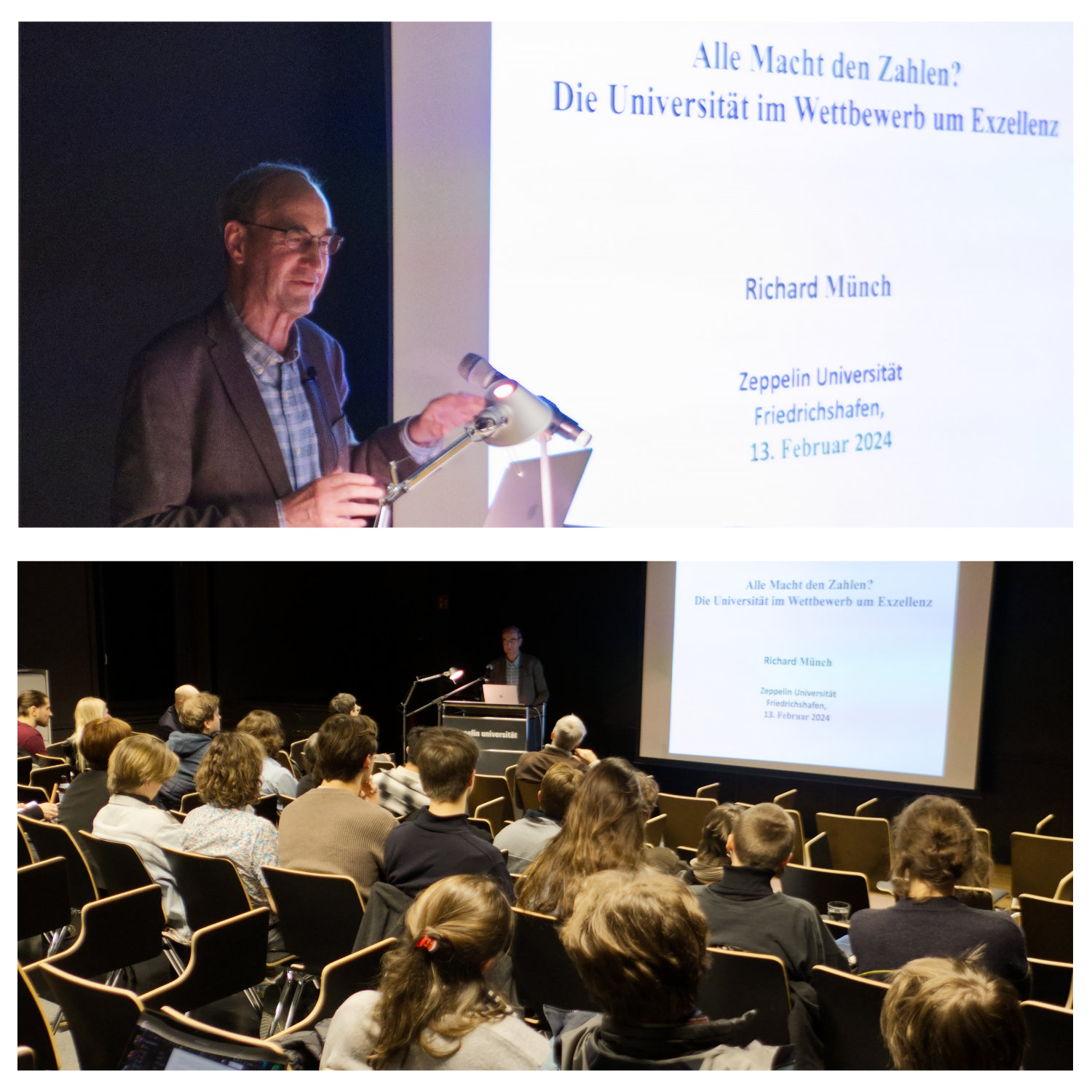 Prof. Richard Münch: Alle Macht den Zahlen? Die Universität im Wettbewerb um Exzellenz | Ringvorlesung ZfK 2024 episode artwork