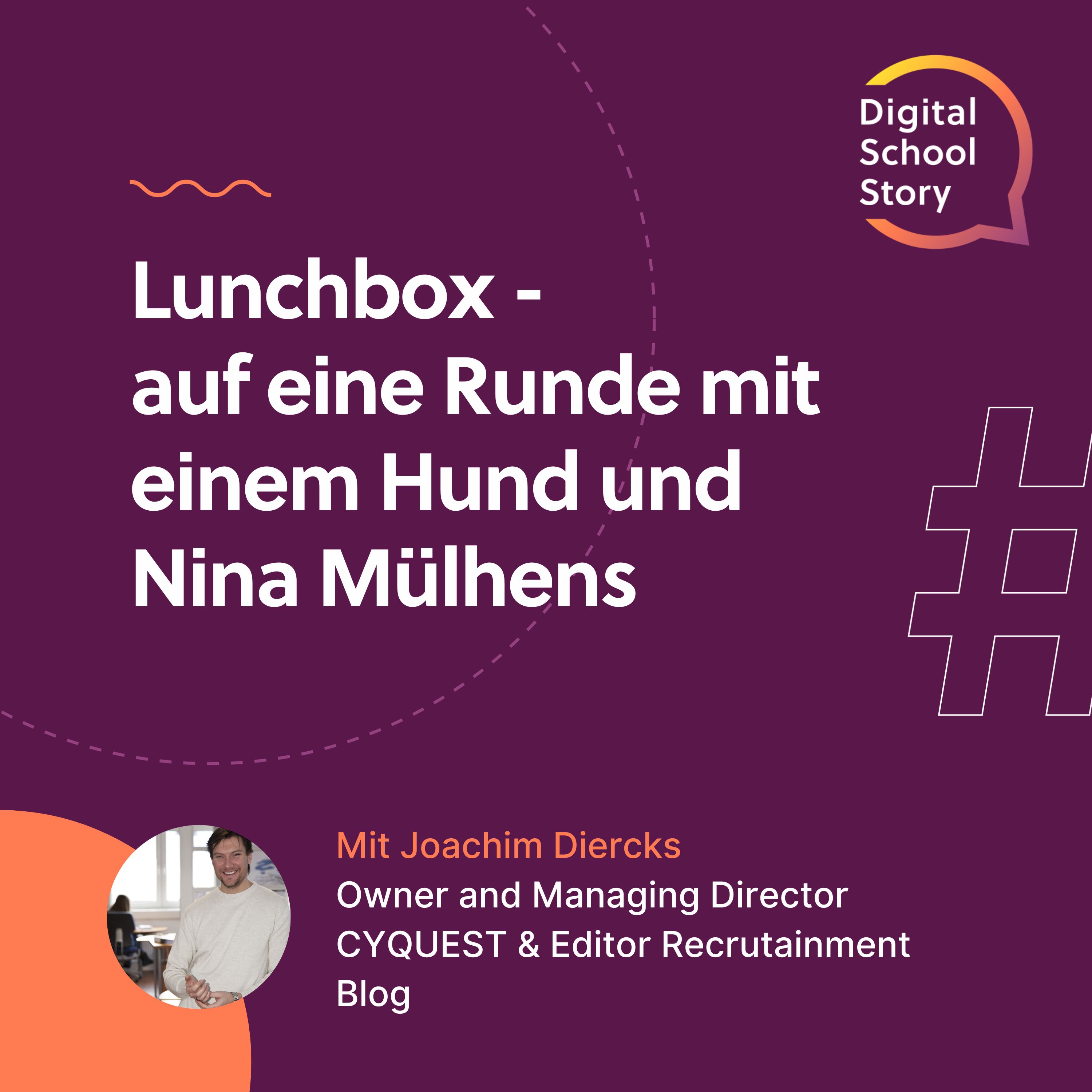 Lunchbox - auf eine Runde mit einem Hund und Nina Mülhens
