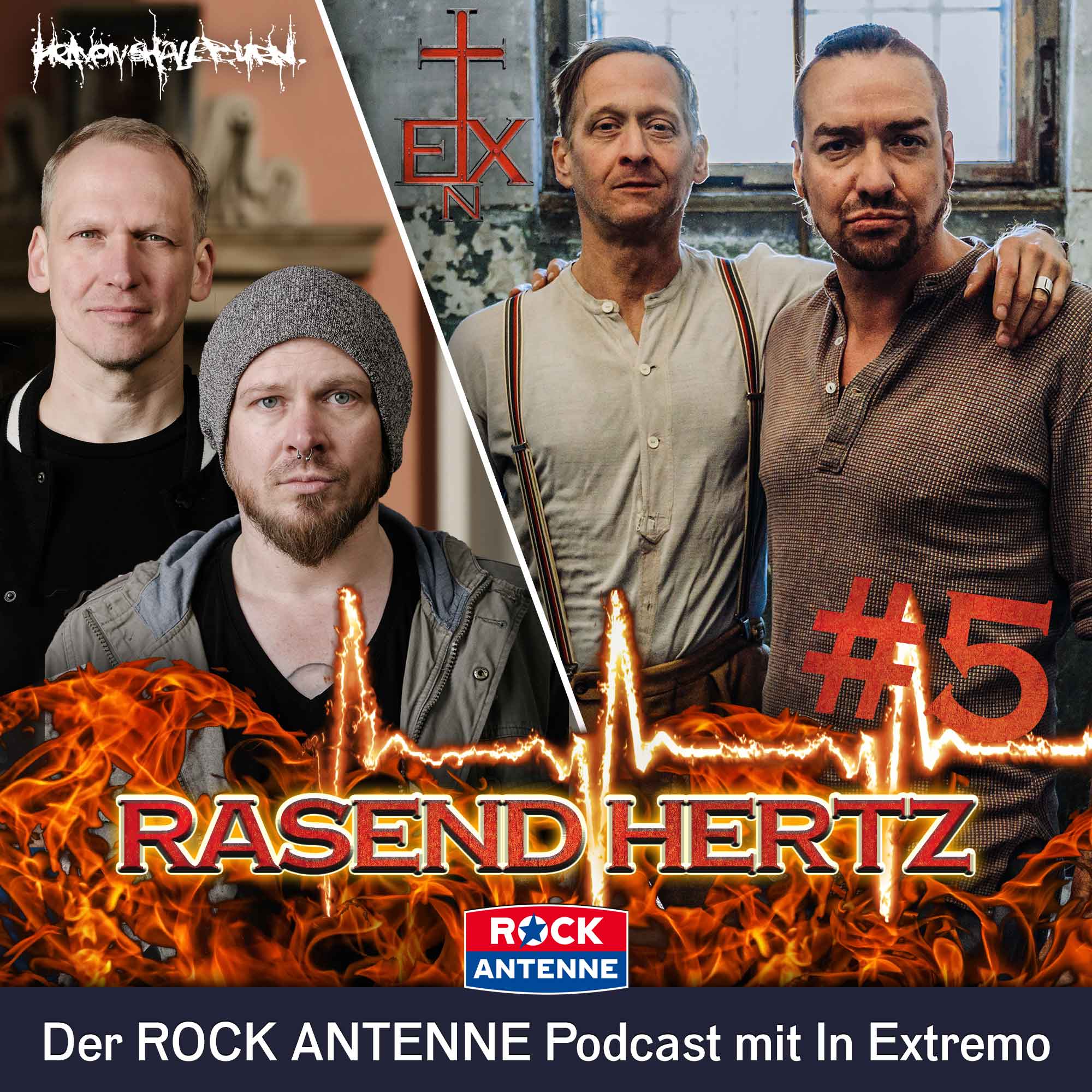 Rasend Hertz: Der ROCK ANTENNE Podcast mit In Extremo