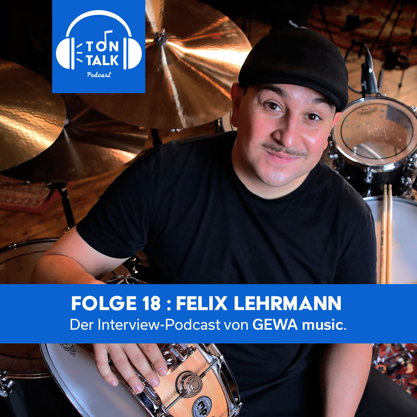 DrumTalk - der Interviewpodcast von GEWA music.