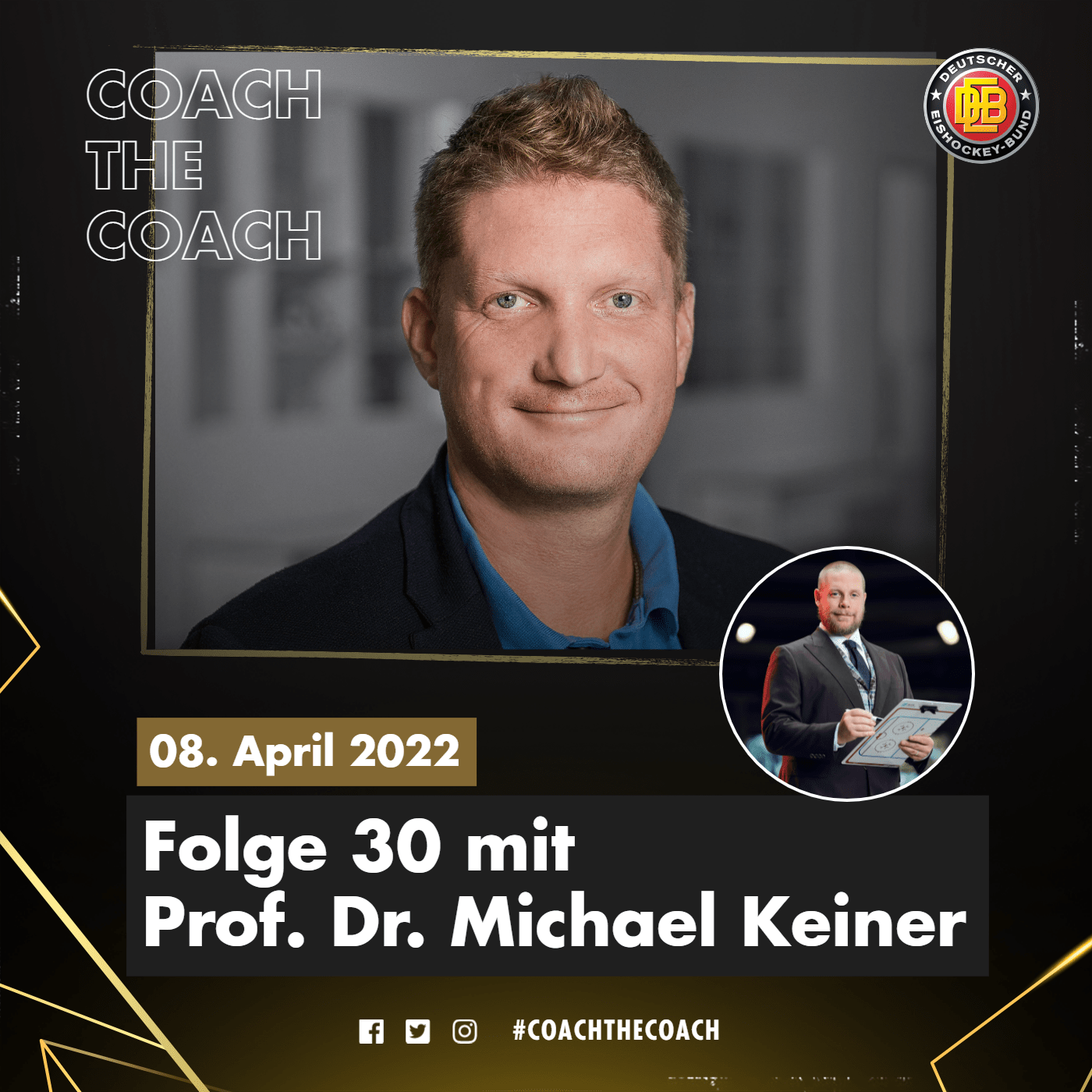 DEB Eishockey-Trainerausbildung I COACH THE COACH Podcast