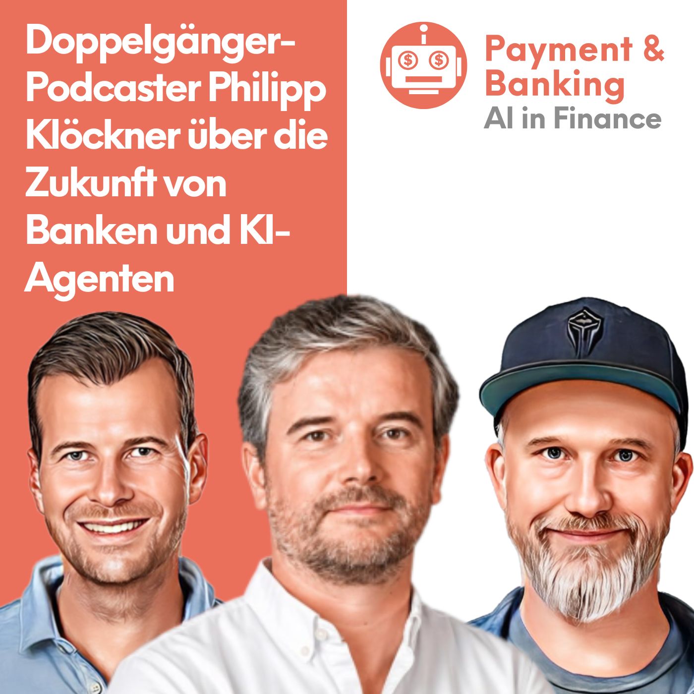 #64 Ai in Finance: Doppelgänger-Podcaster Philipp Klöckner über die Zukunft von Banken und KI-Agenten