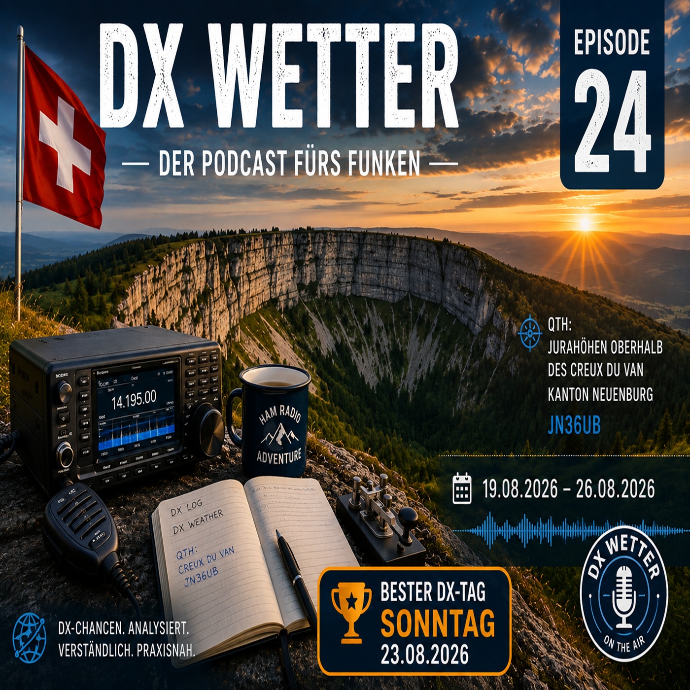 DX WETTER - 24. Episode - Creux du Van episode artwork