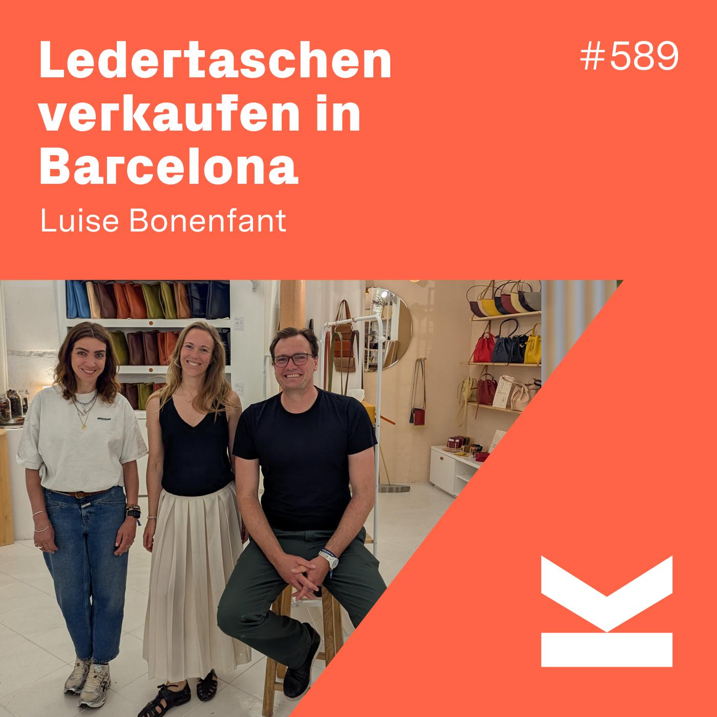 #K589 Ledertaschen verkaufen im Barcelona #sonntagsfolge #englisch