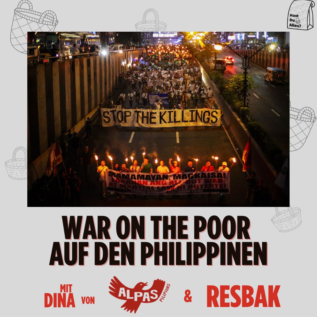 War on the Poor auf den Philippinen