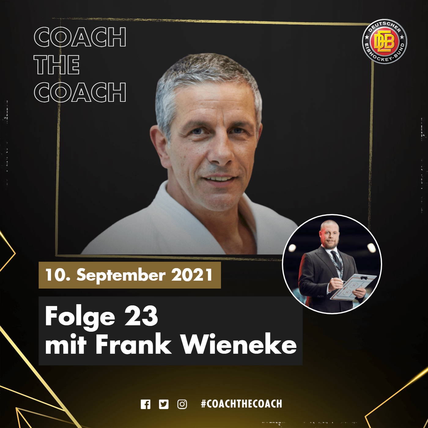 DEB Eishockey-Trainerausbildung I COACH THE COACH Podcast
