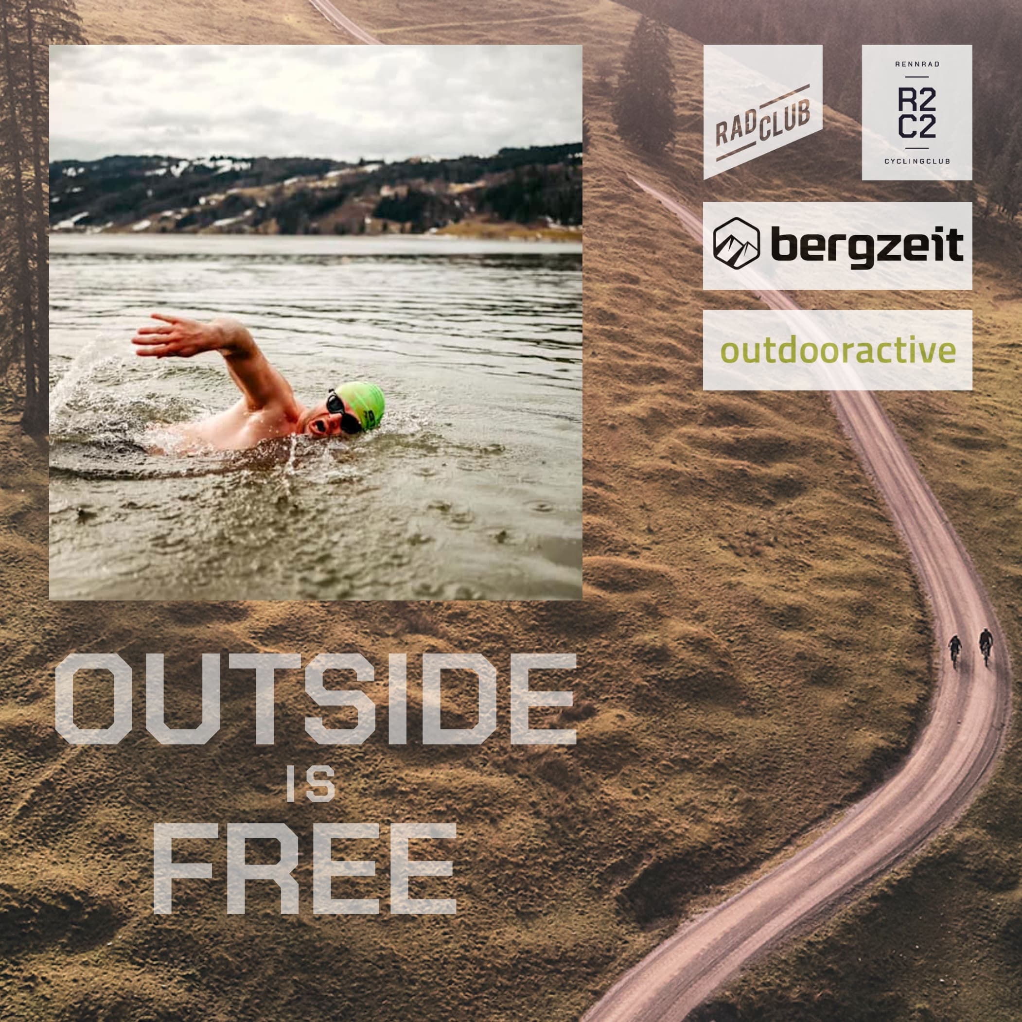Outside is free