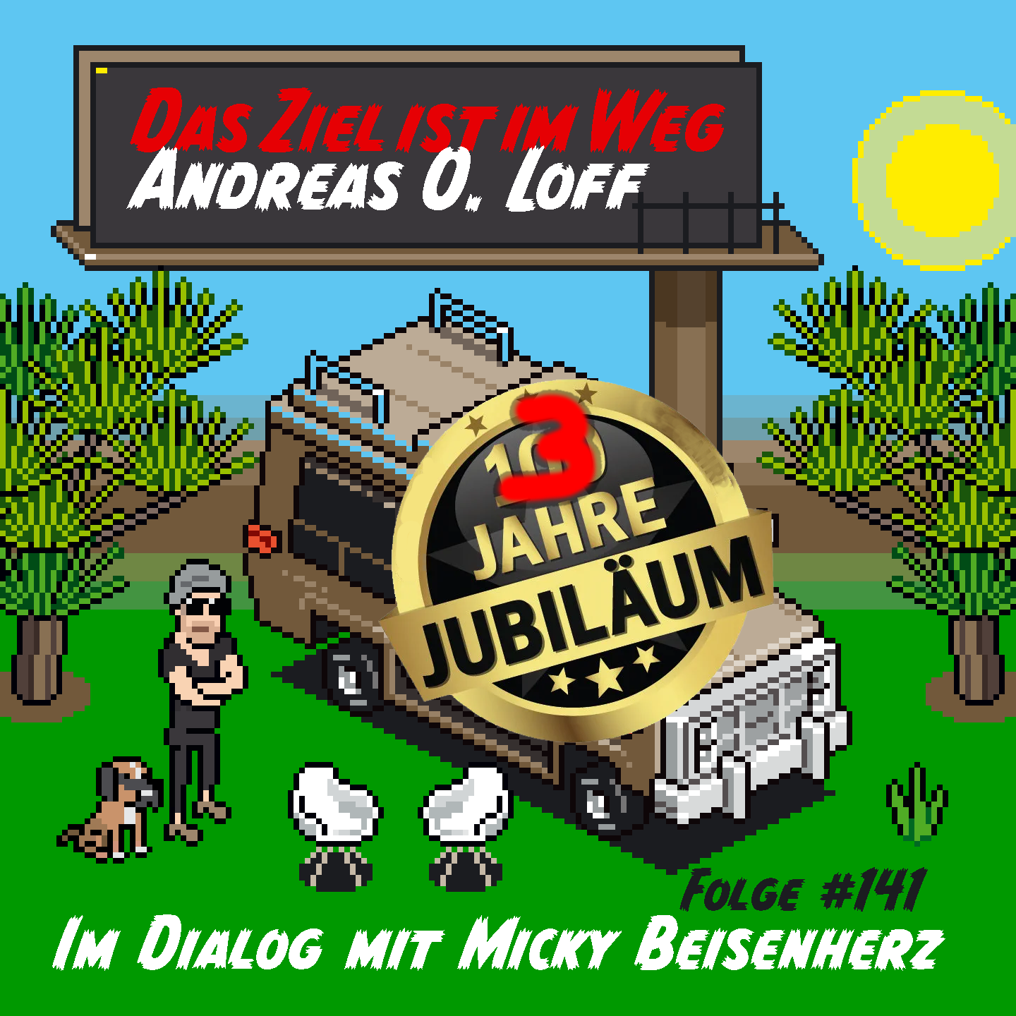 Das Ziel ist im Weg