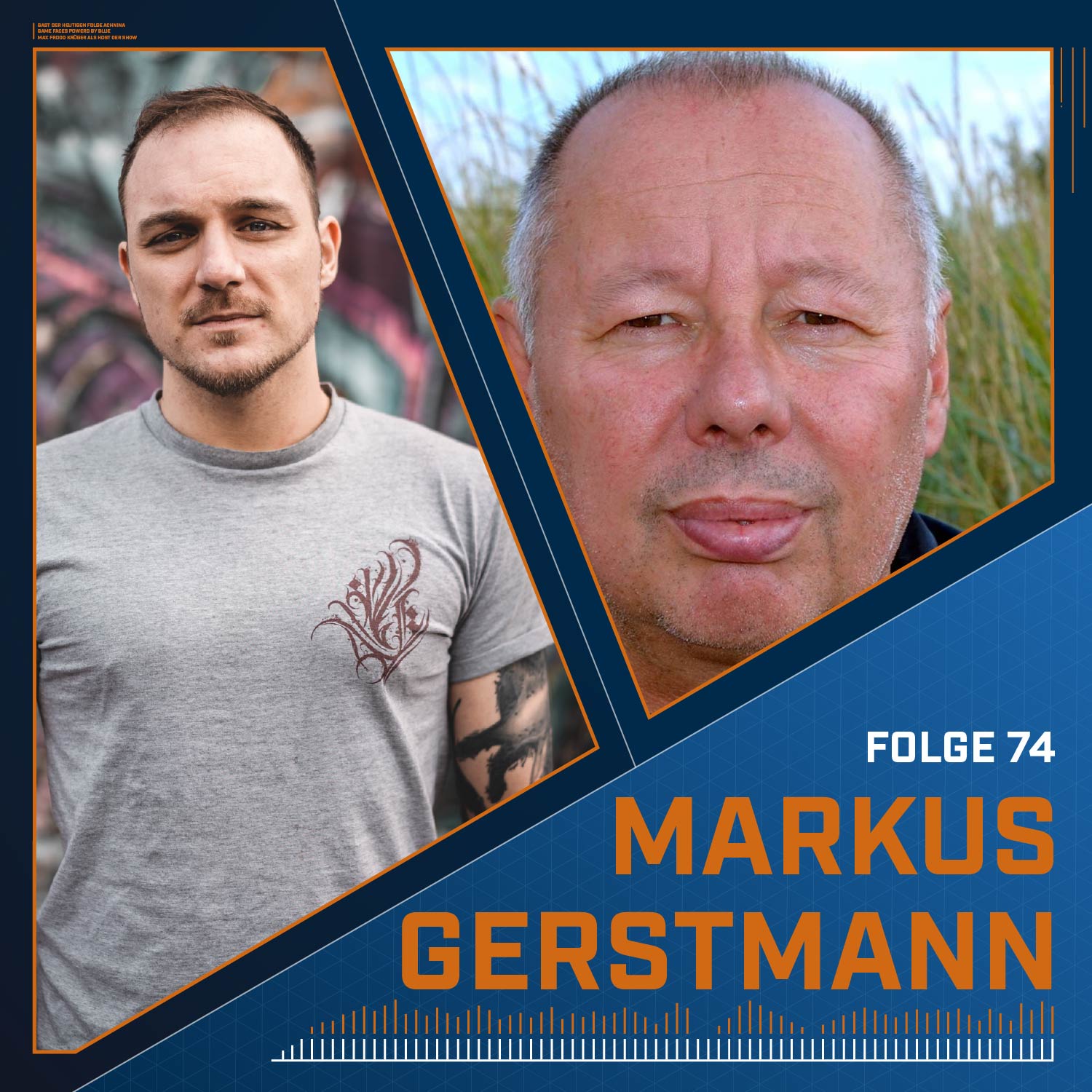 Game Faces powered by Blue