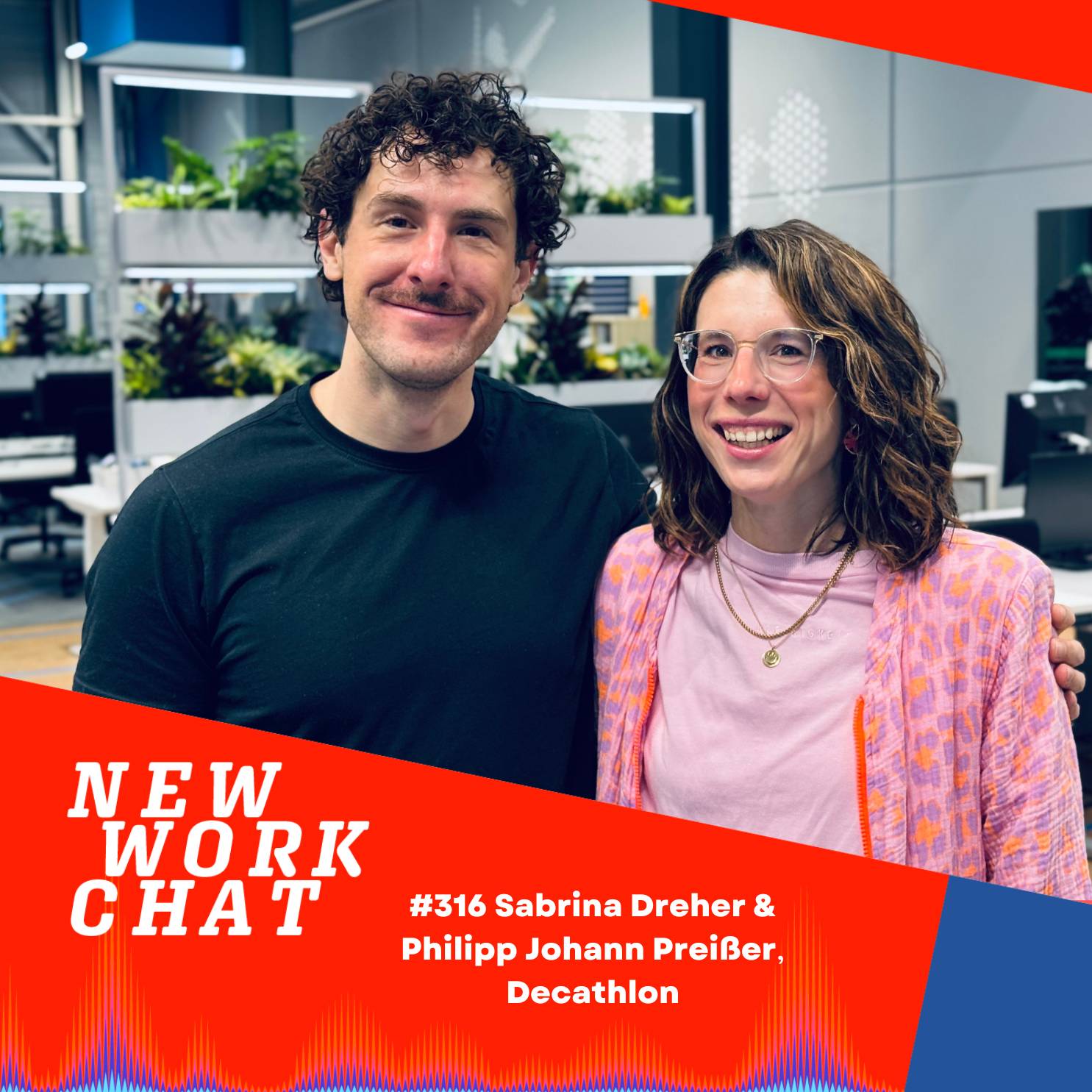 #316 Sabrina Dreher & Philipp Preißer, Decathlon: Über Mental Health, Employer Branding und die Liebe zum Sport