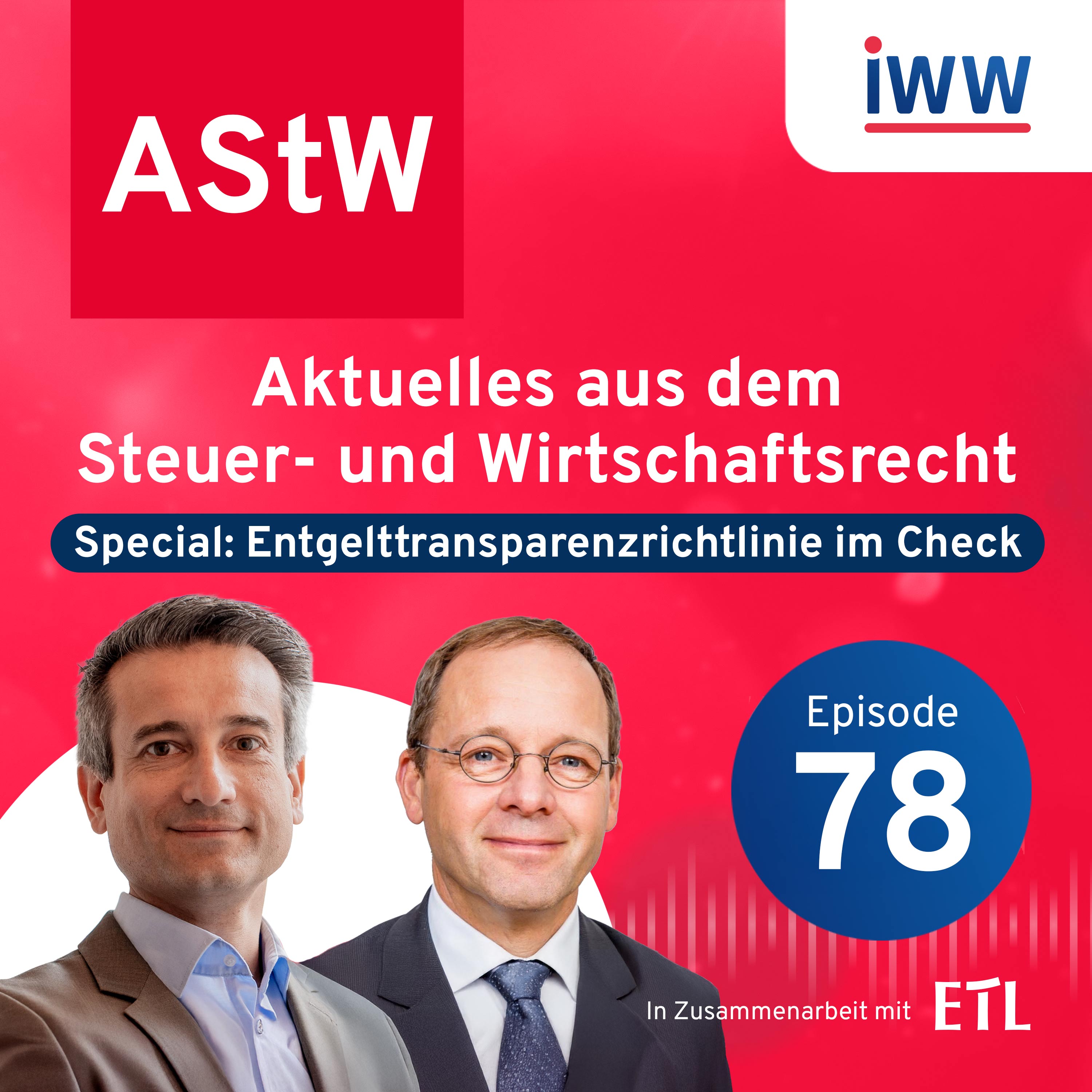 Episode 78 Special: Entgelttransparenzrichtlinie im Check episode artwork