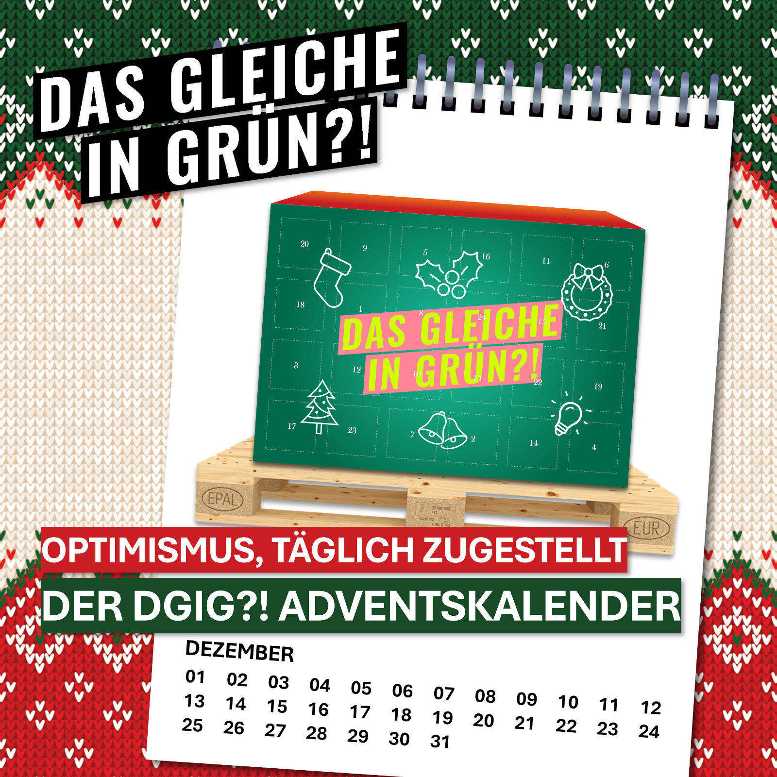 Das Gleiche in Grün?!