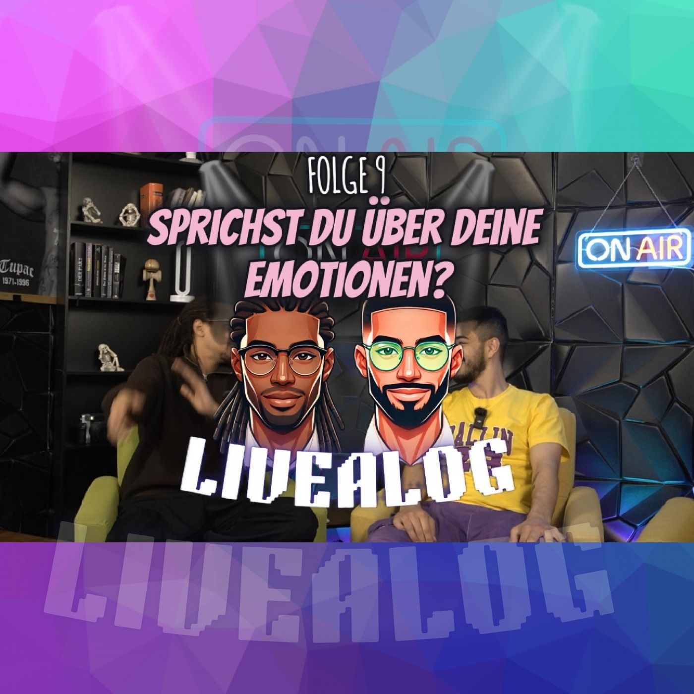 Sprichst du über deine Gefühle?? | #9 Livealog Podcast episode artwork