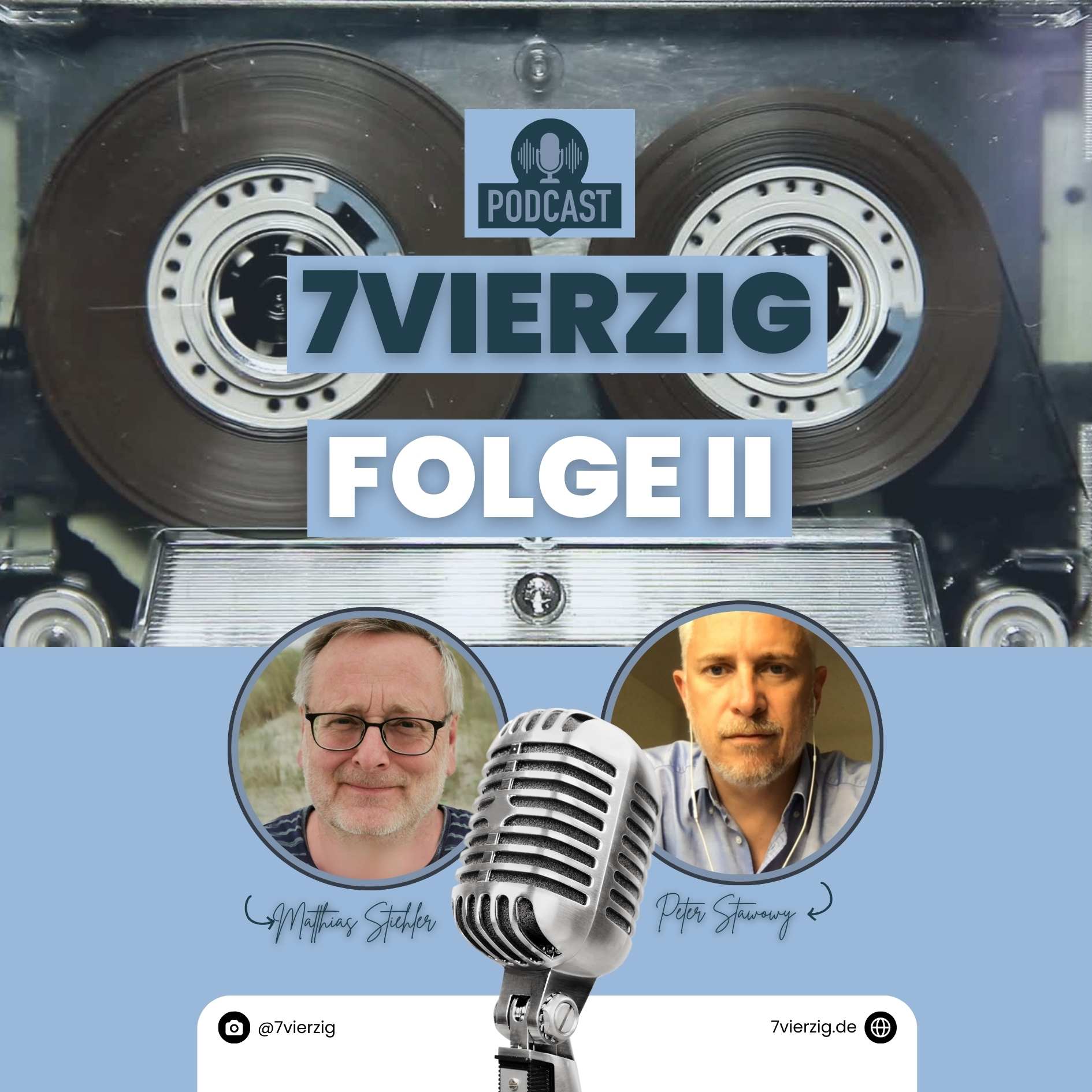 7VIERZIG - Der Podcast von, für und mit Männern im mittleren Alter