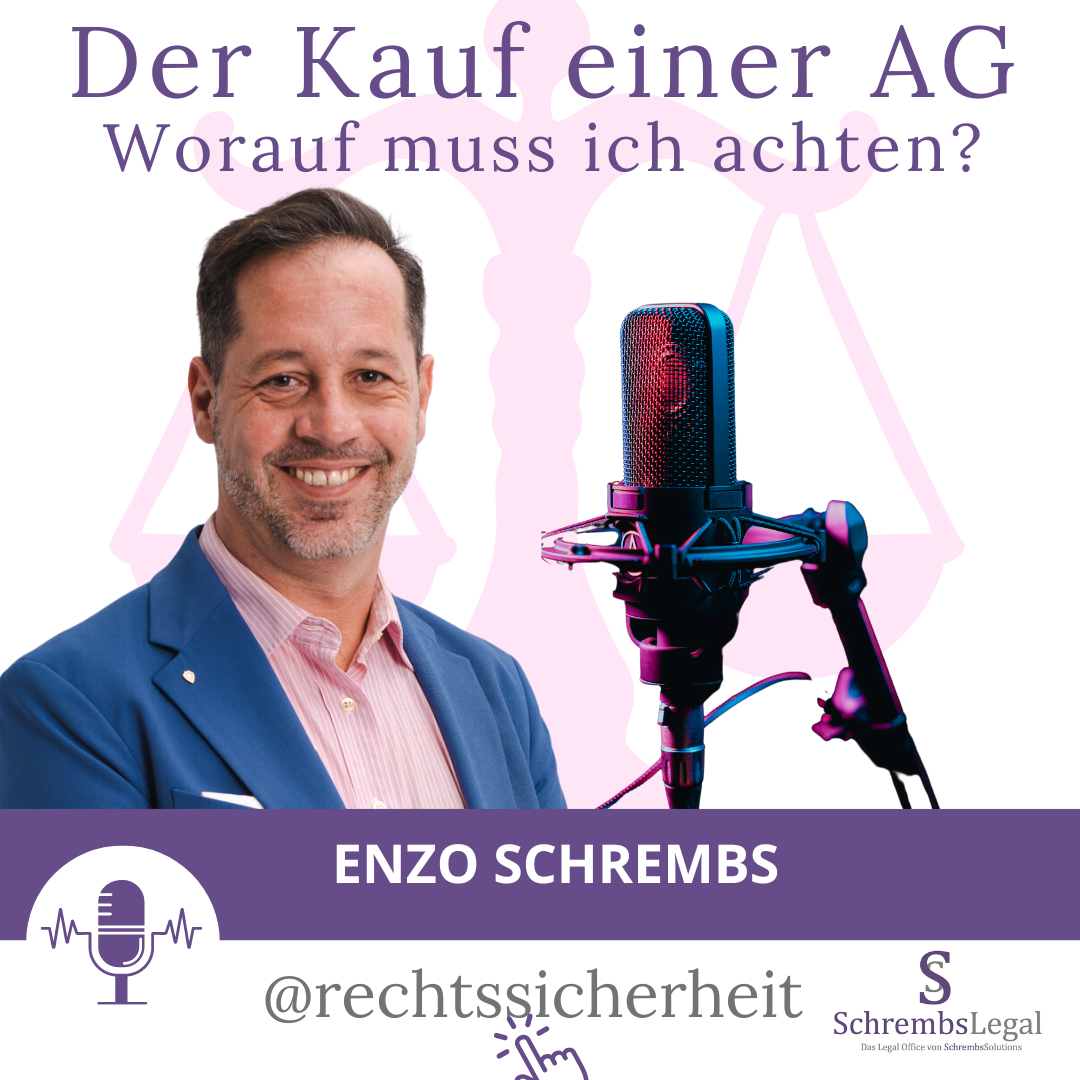 Enzo hat Recht - Juristische Informationen für KMUs und Start-Ups mit Enzo Schrembs